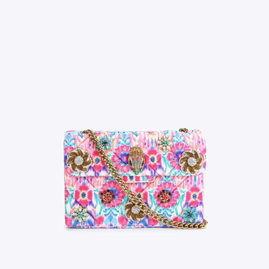 【WV PROJECT】★男女兼用★HAPPY DYEING MINI BAG MW MEDIUM KENSINGTON Rainbow Cross Body Bag by KURT GEIGER