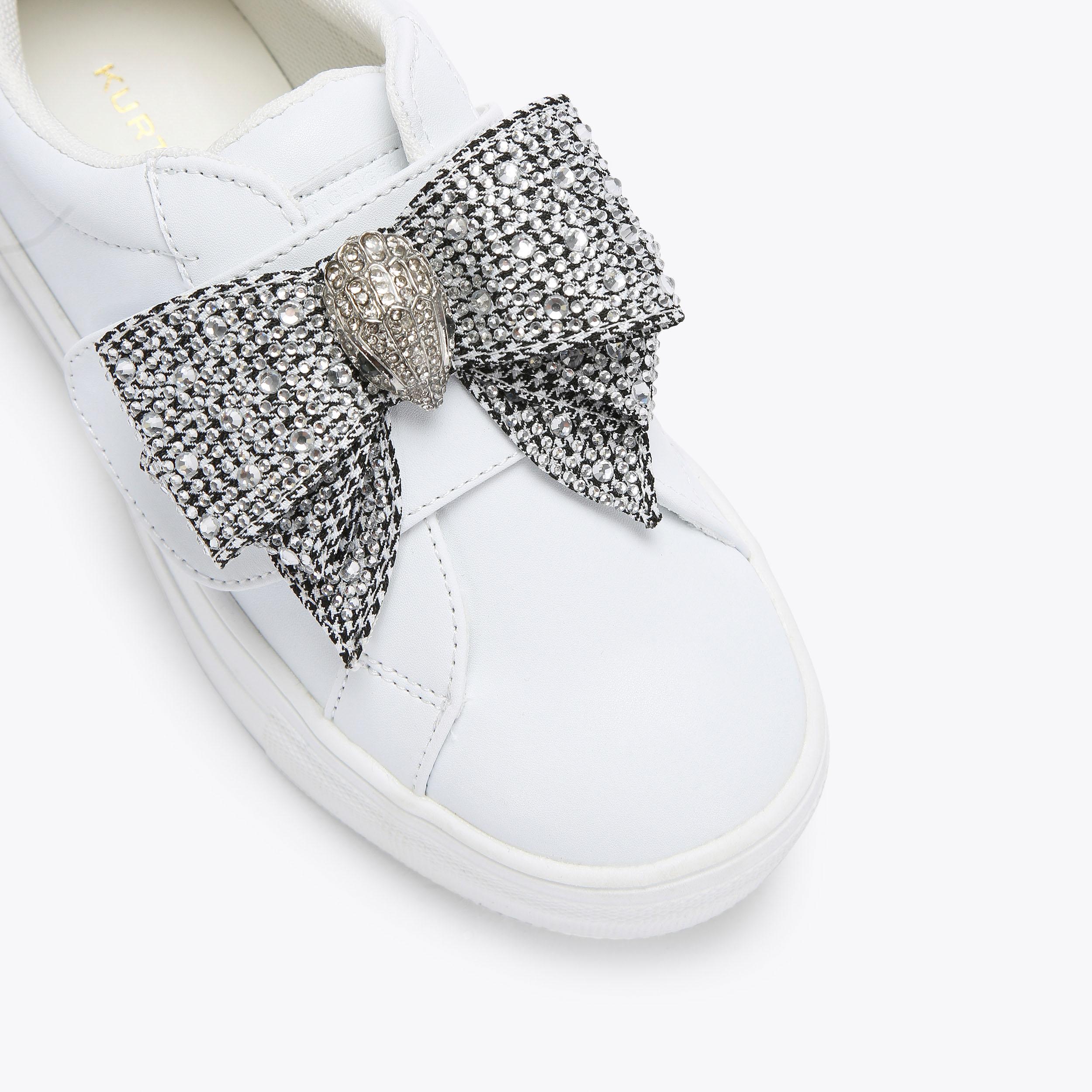 【関税込み】New Lucky 9 Sneakers in White Leather Good Man Brand Edge White Leather Casual Sneaker Shoes Low