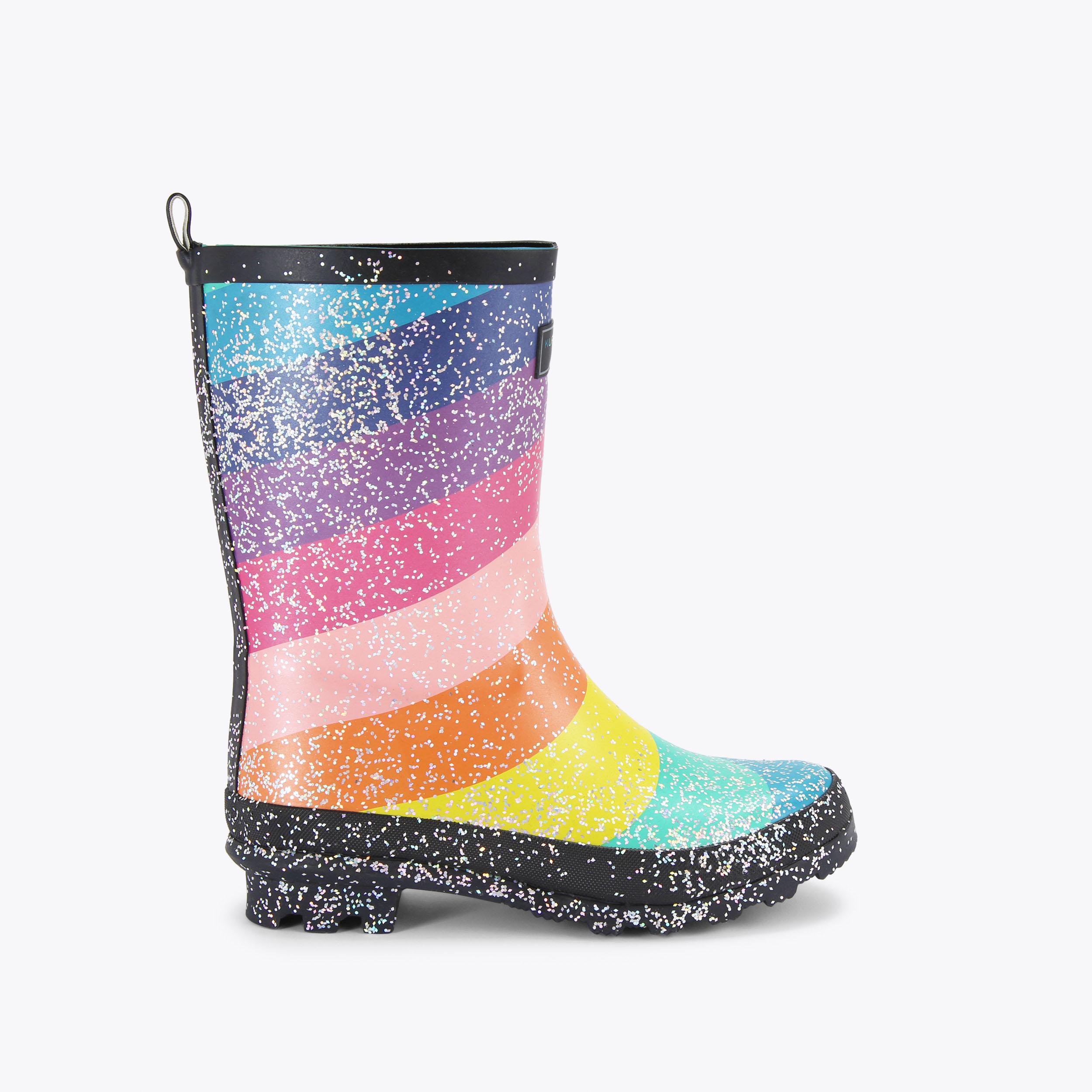 Holographic shop rain boots