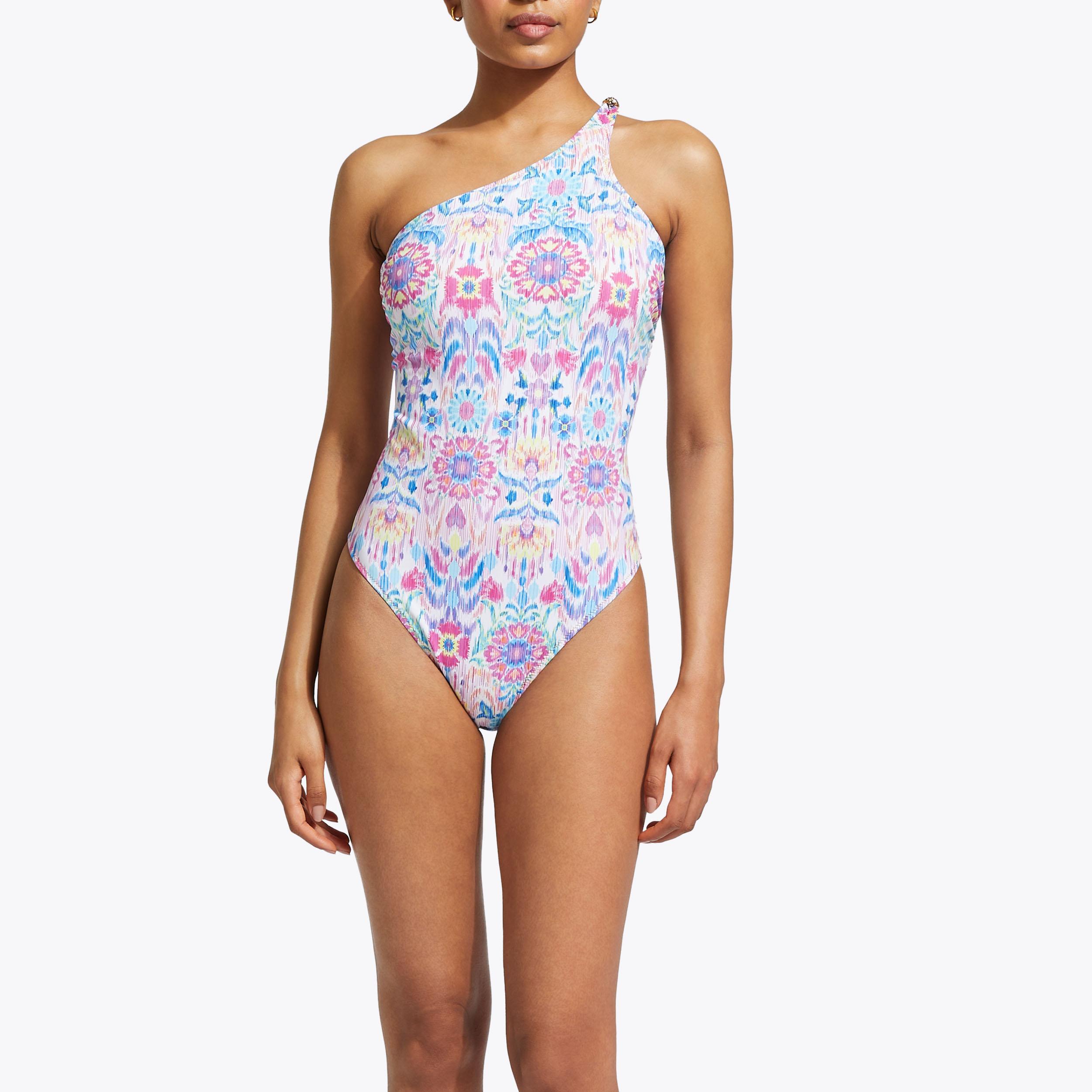 MW KENSINGTON SWIMSUIT One Shoulder Swimsuit by KURT GEIGER
