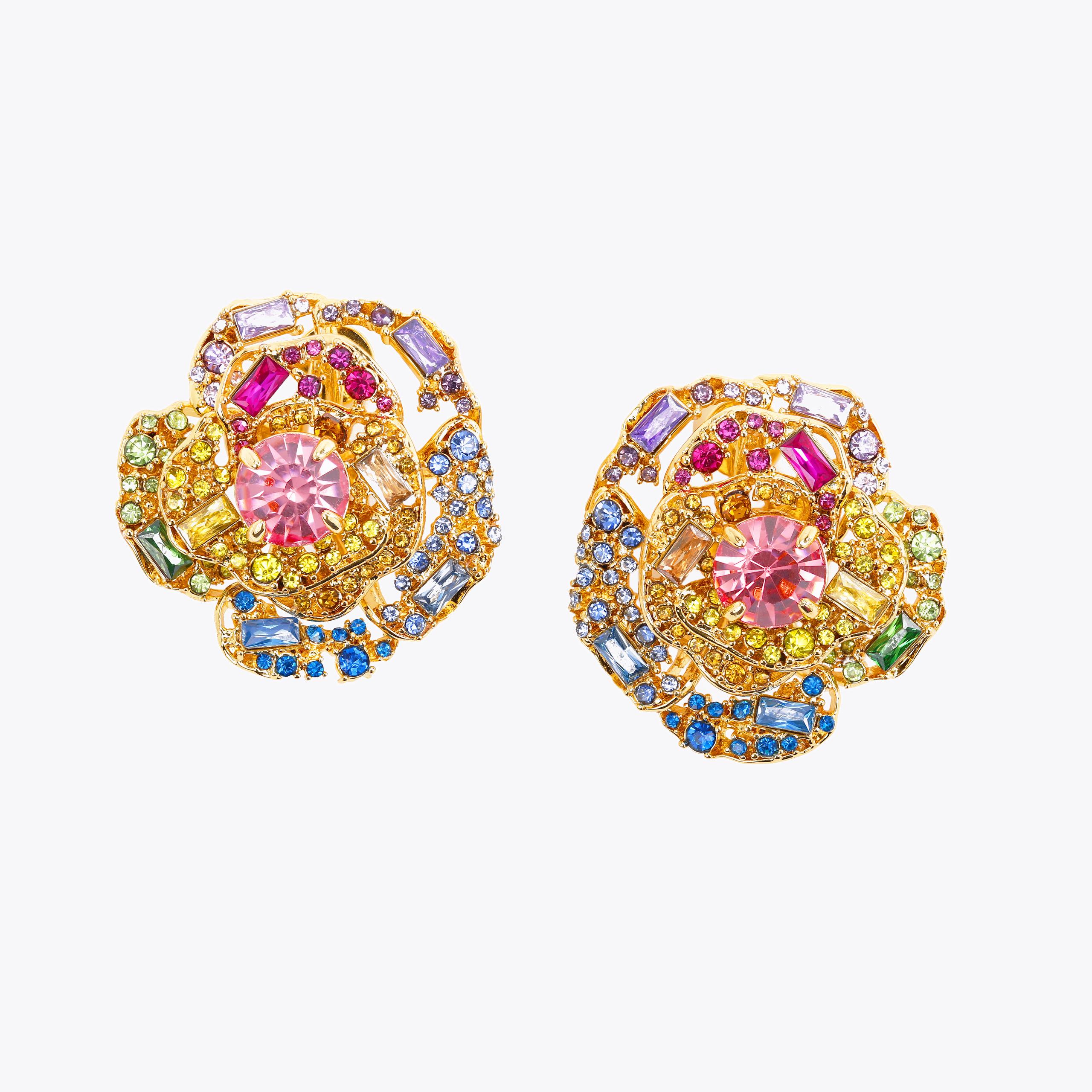 Kurt Geiger London outlets Daisy Button Stud Earrings