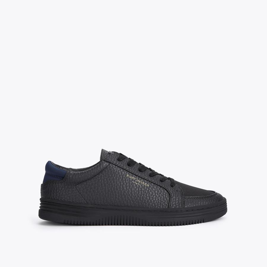 VALADEZ Black Low Top Trainers by KURT GEIGER LONDON