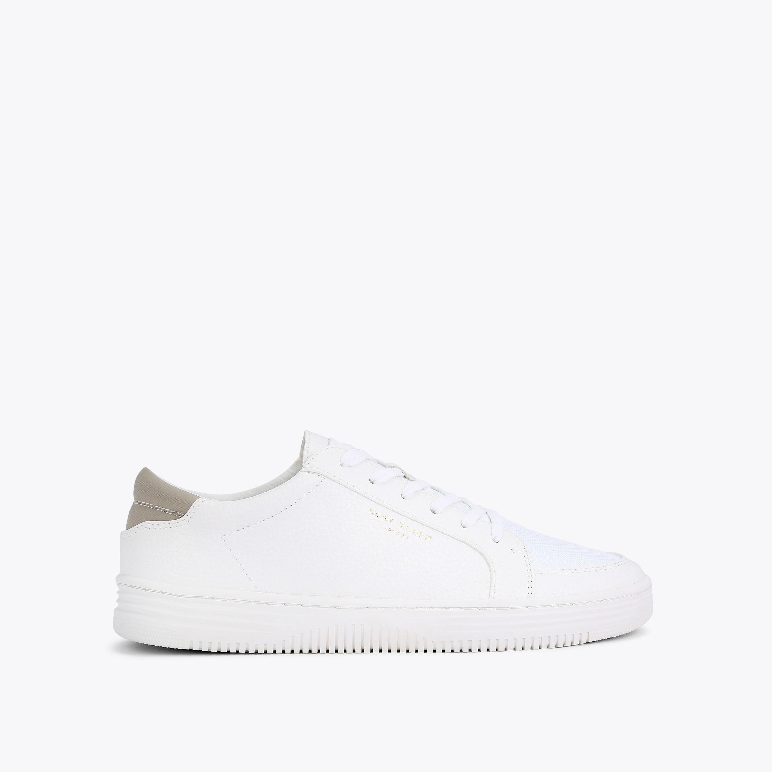 VALADEZ White Low Top Trainers by KURT GEIGER LONDON