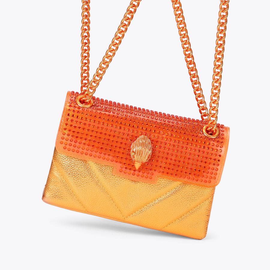 Orange designer bag hotsell