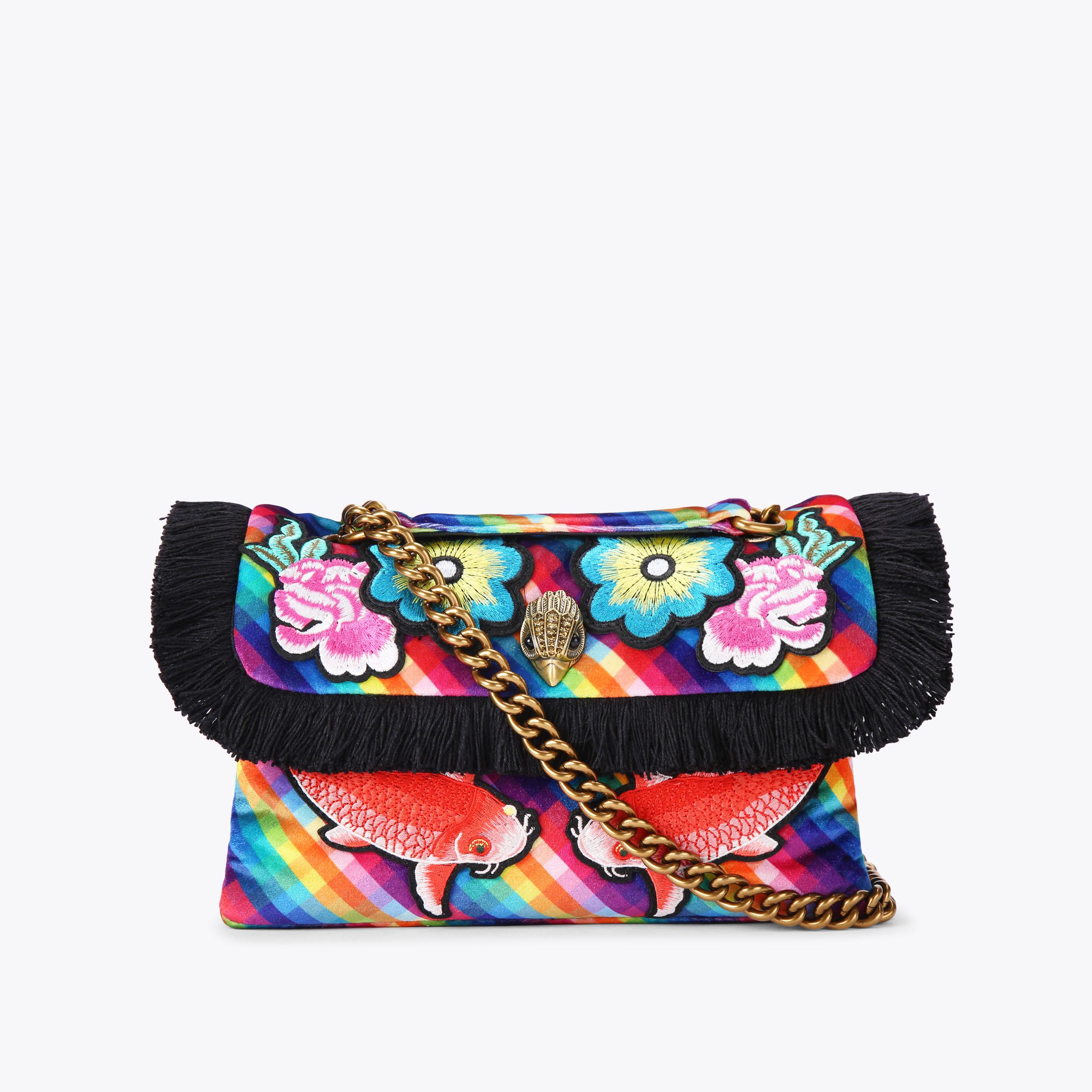 SOFT KENSINGTON RUFFLE Pixel Shoulder Bag by KURT GEIGER LONDON