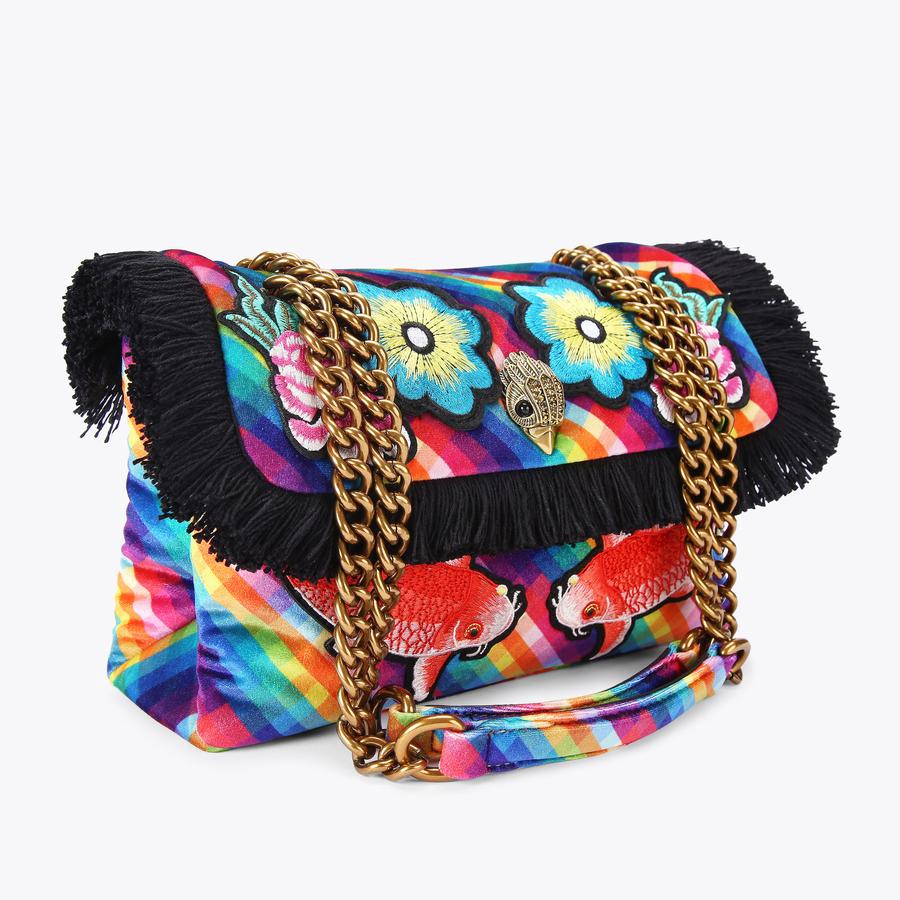 SOFT KENSINGTON RUFFLE Pixel Shoulder Bag by KURT GEIGER LONDON