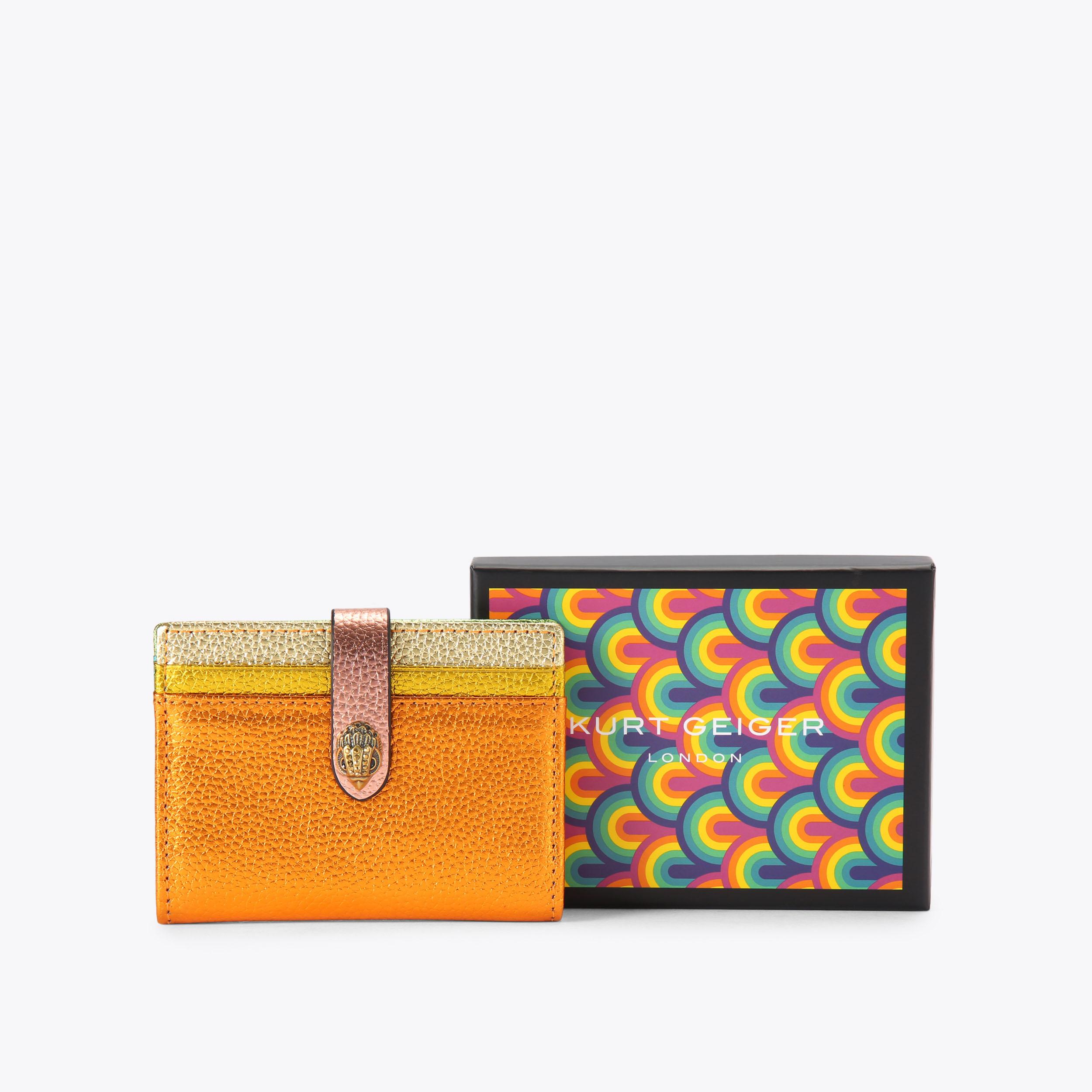 Kurt geiger hot yellow hearts wallet