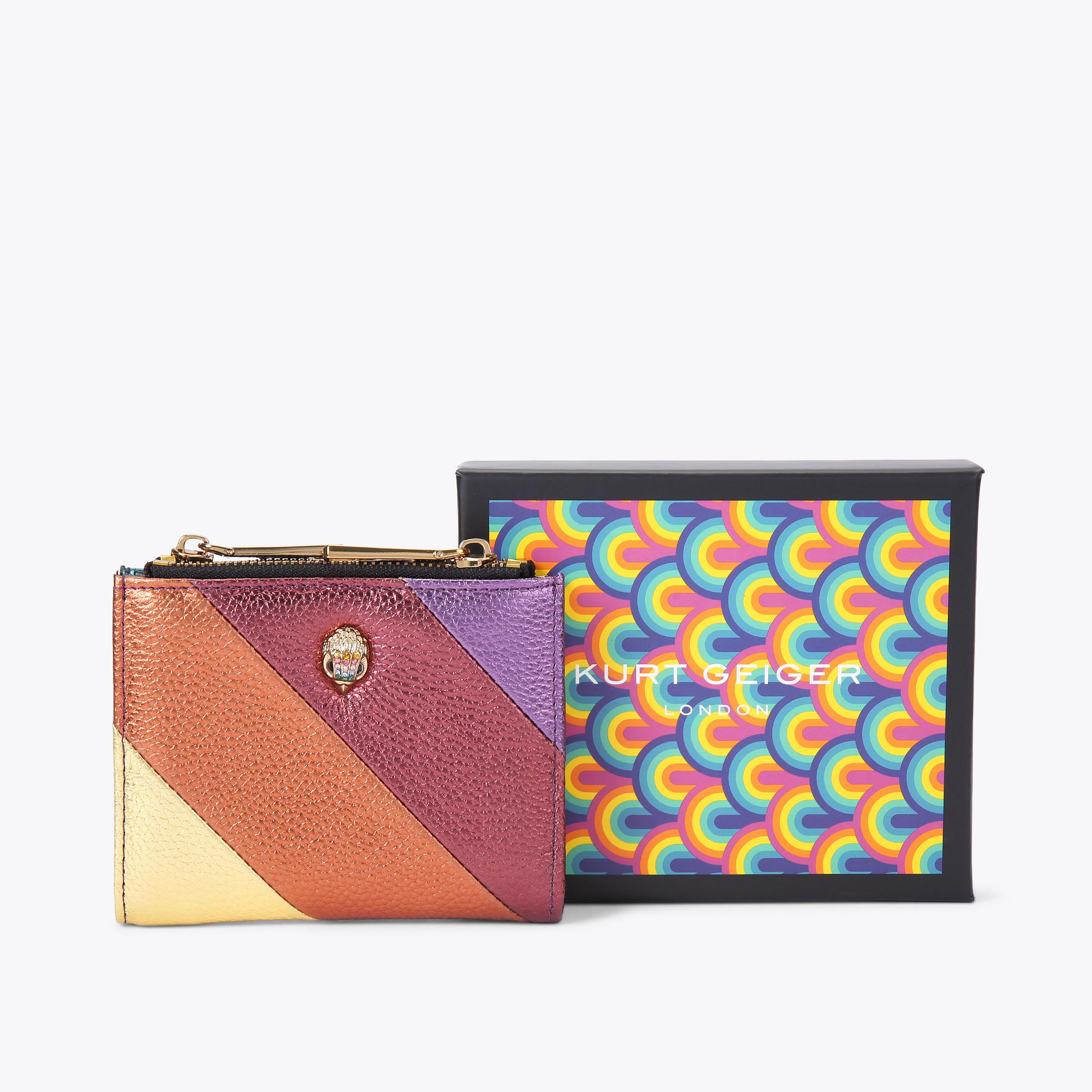 Kurt Geiger good multicolor wallet leather zip around