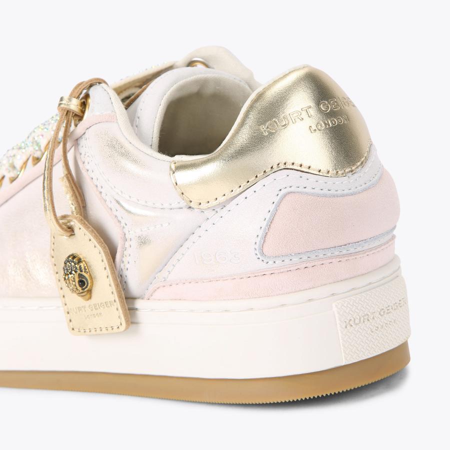 SOUTHBANK TAG Pink Gold Distressed Southbank Tag by KURT GEIGER LONDON