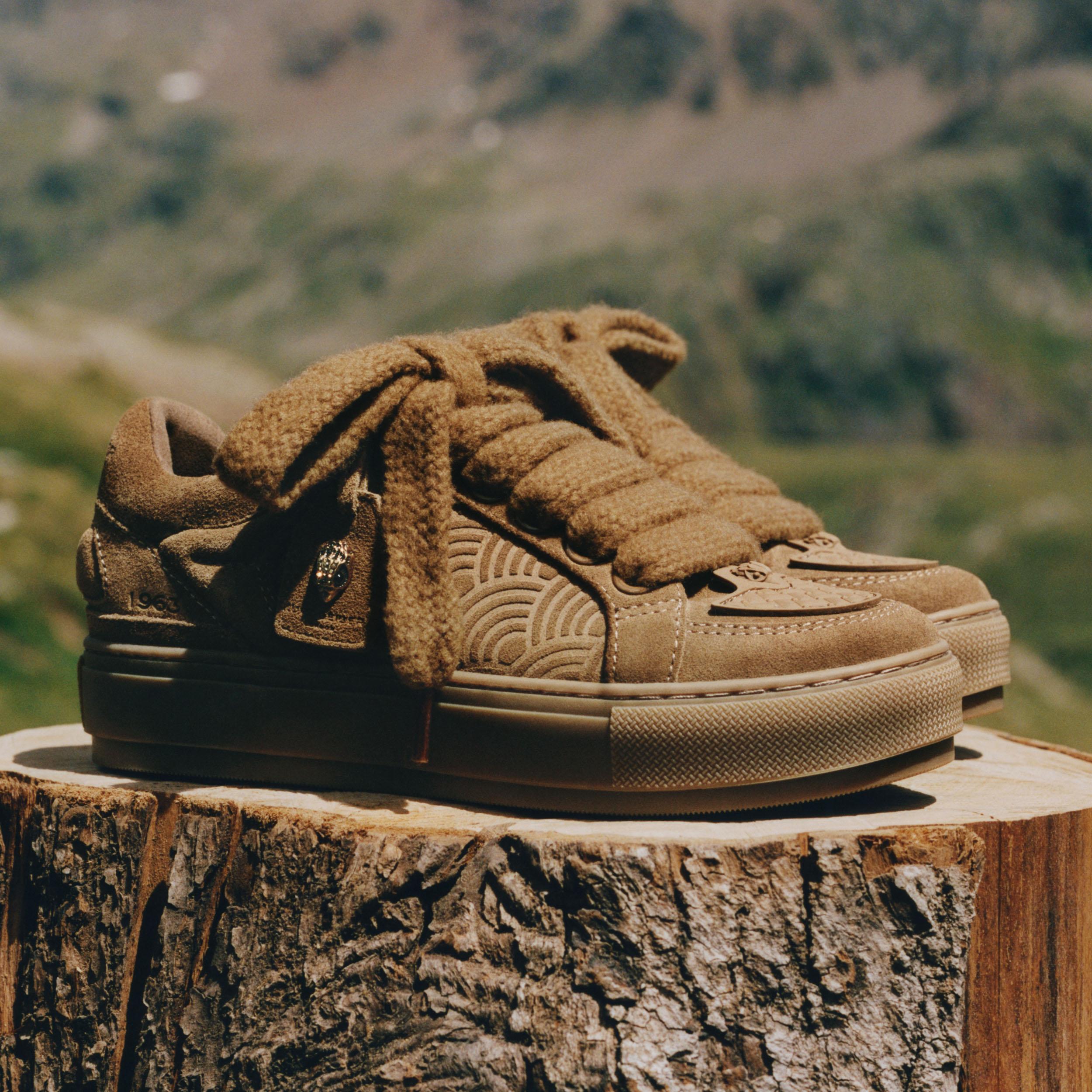Camel Suede Southbank Sneakers | Kurt Geiger
