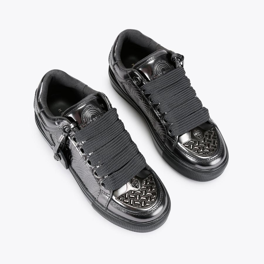 SOUTHBANK TAG Gunmetal Sneaker by KURT GEIGER LONDON