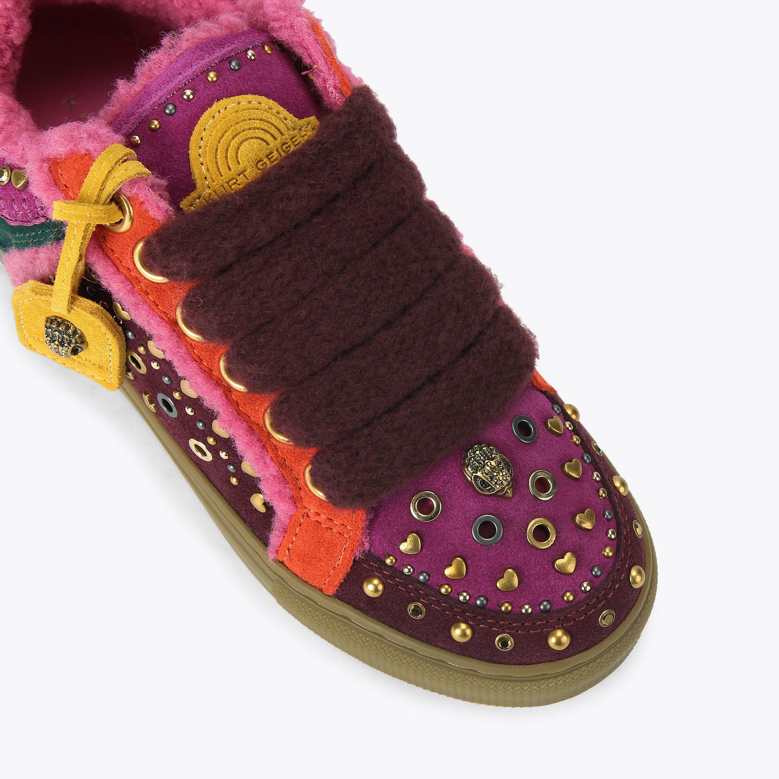 raigs vintage store　ES-333 SOUTHBANK TAG Suede Lace Up Sneaker by KURT GEIGER LONDON