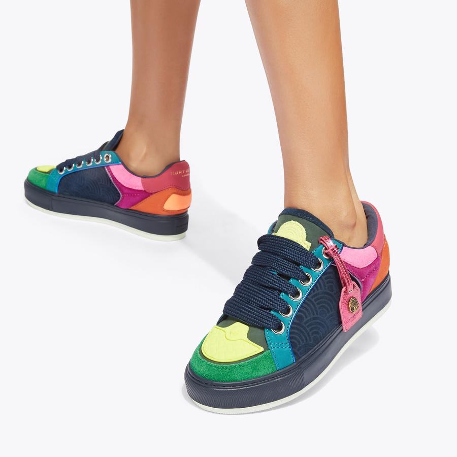 スニーカー   SOUTHBANK TAG SNEAKERS SOUTHBANK TAG Dark Blue Suede Sneakers by KURT GEIGER LONDON