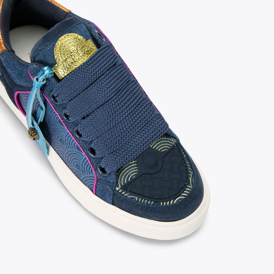 スニーカー   SOUTHBANK TAG SNEAKERS SOUTHBANK TAG Fabric Tag Sneaker by KURT GEIGER LONDON