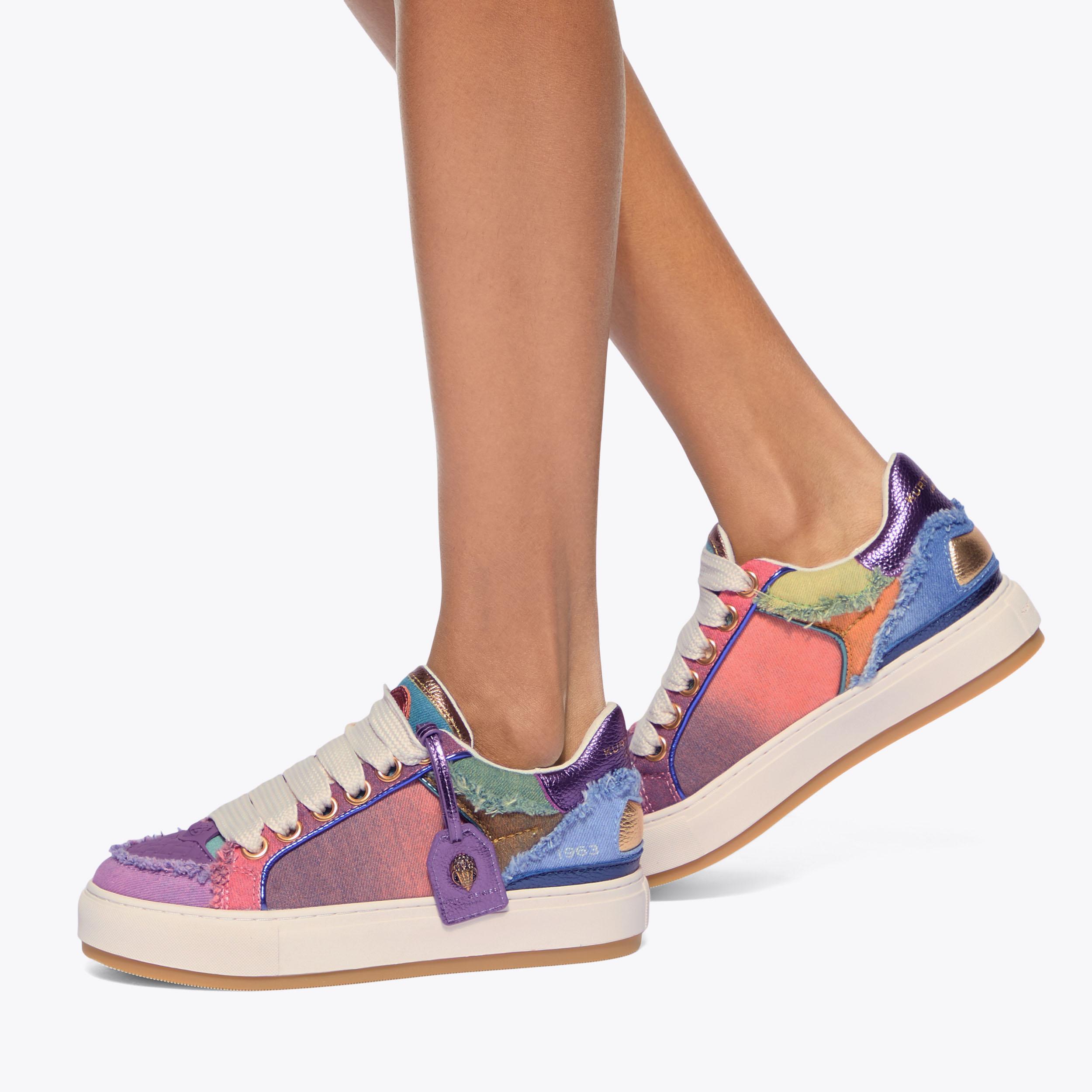 SOUTHBANK TAG Snake Printed Lace Up Sneaker by KURT GEIGER