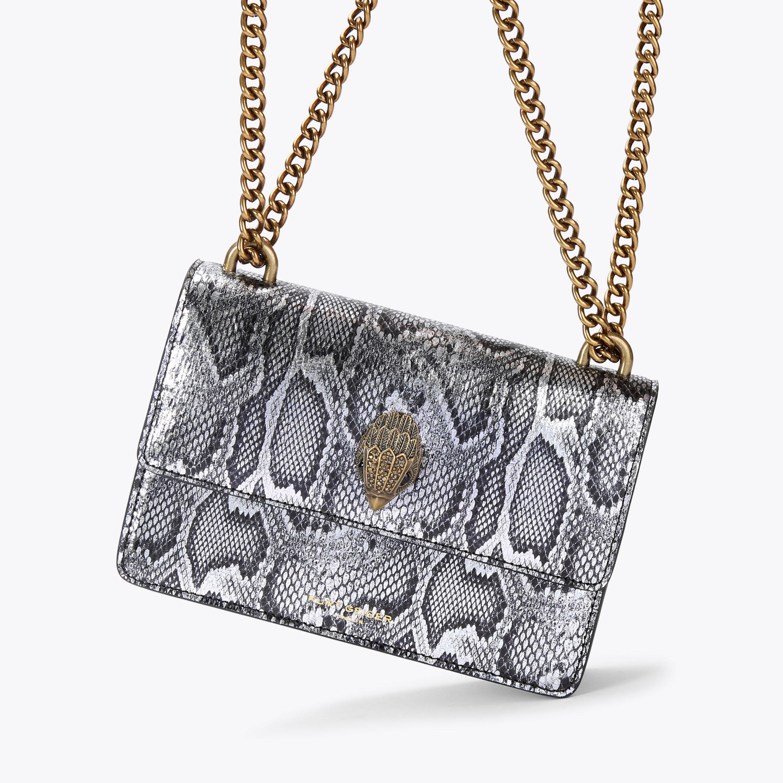 Kurt geiger snake online print bag