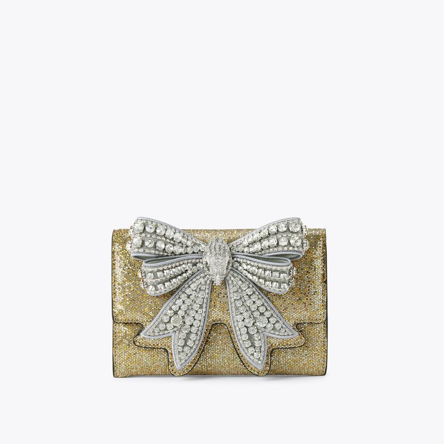 [SOMEWHERE BUTTER]★fle chain wallet KENSINGTON CHAIN WALLET Pink Leather Chain Wallet by KURT