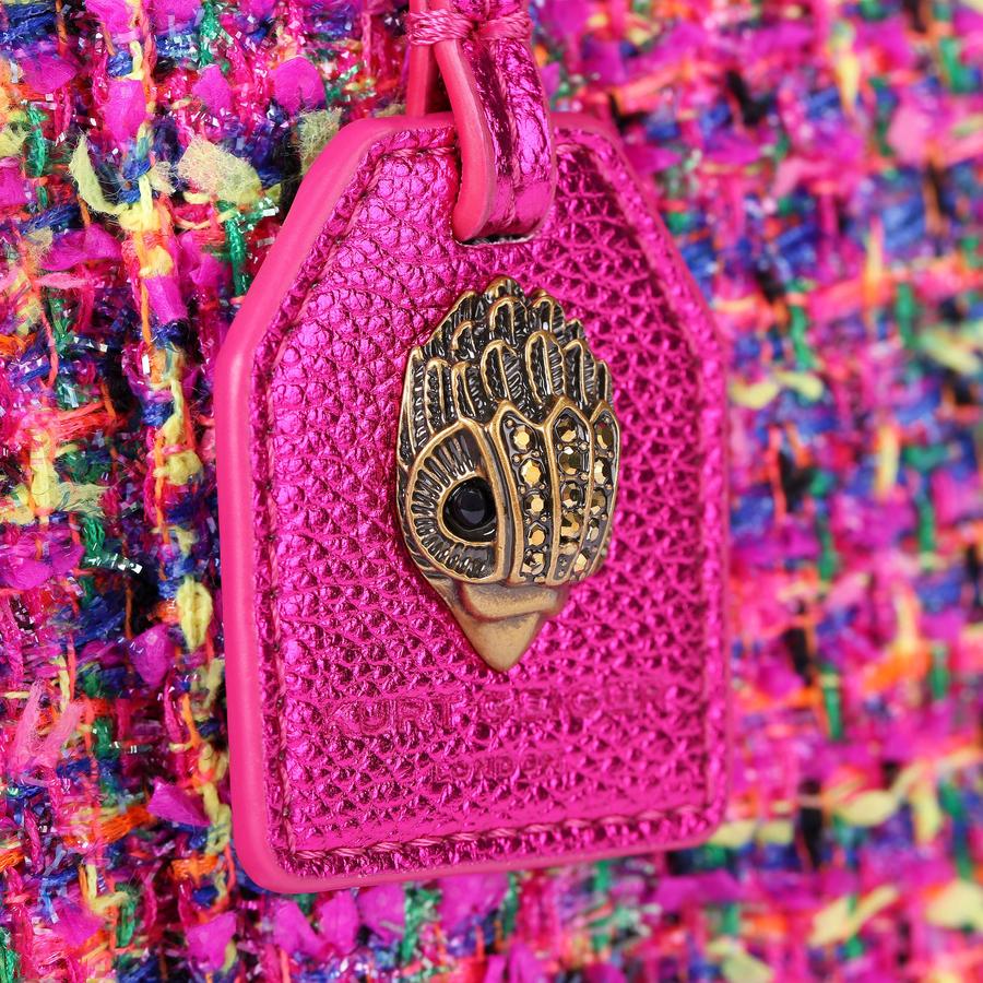 TWEED SM SOUTHBANK TOTE Tweed Mini Tote Purse by KURT GEIGER LONDON