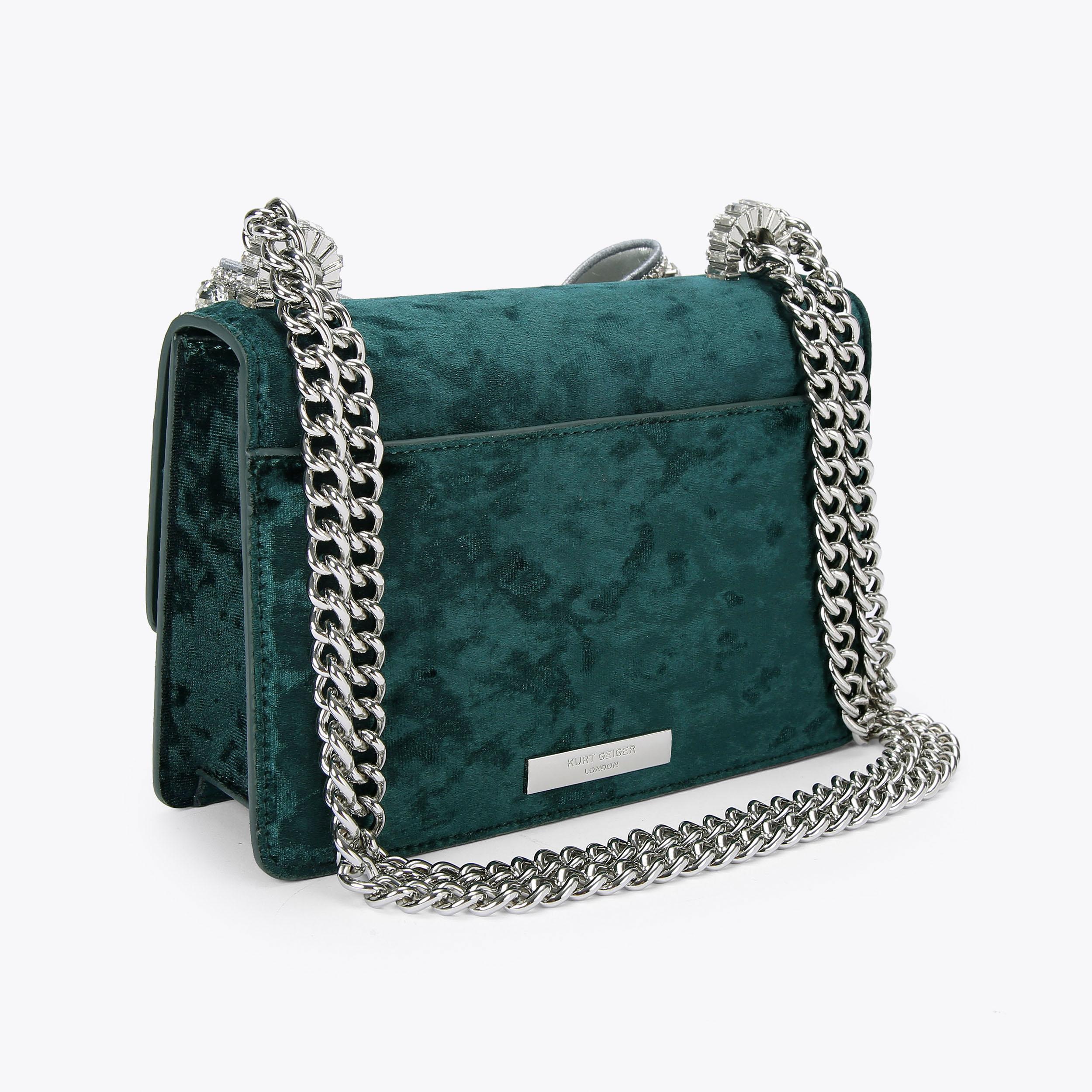 kurt geiger shoreditch bag green