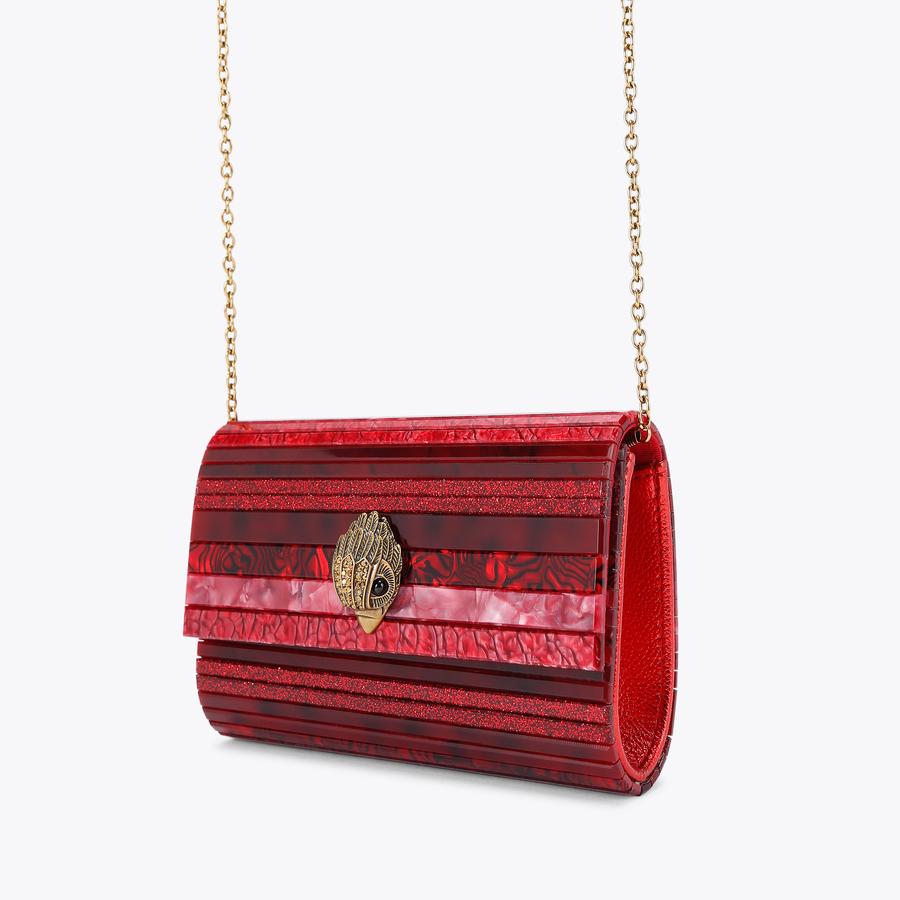 Red clutch bag sale hotsell
