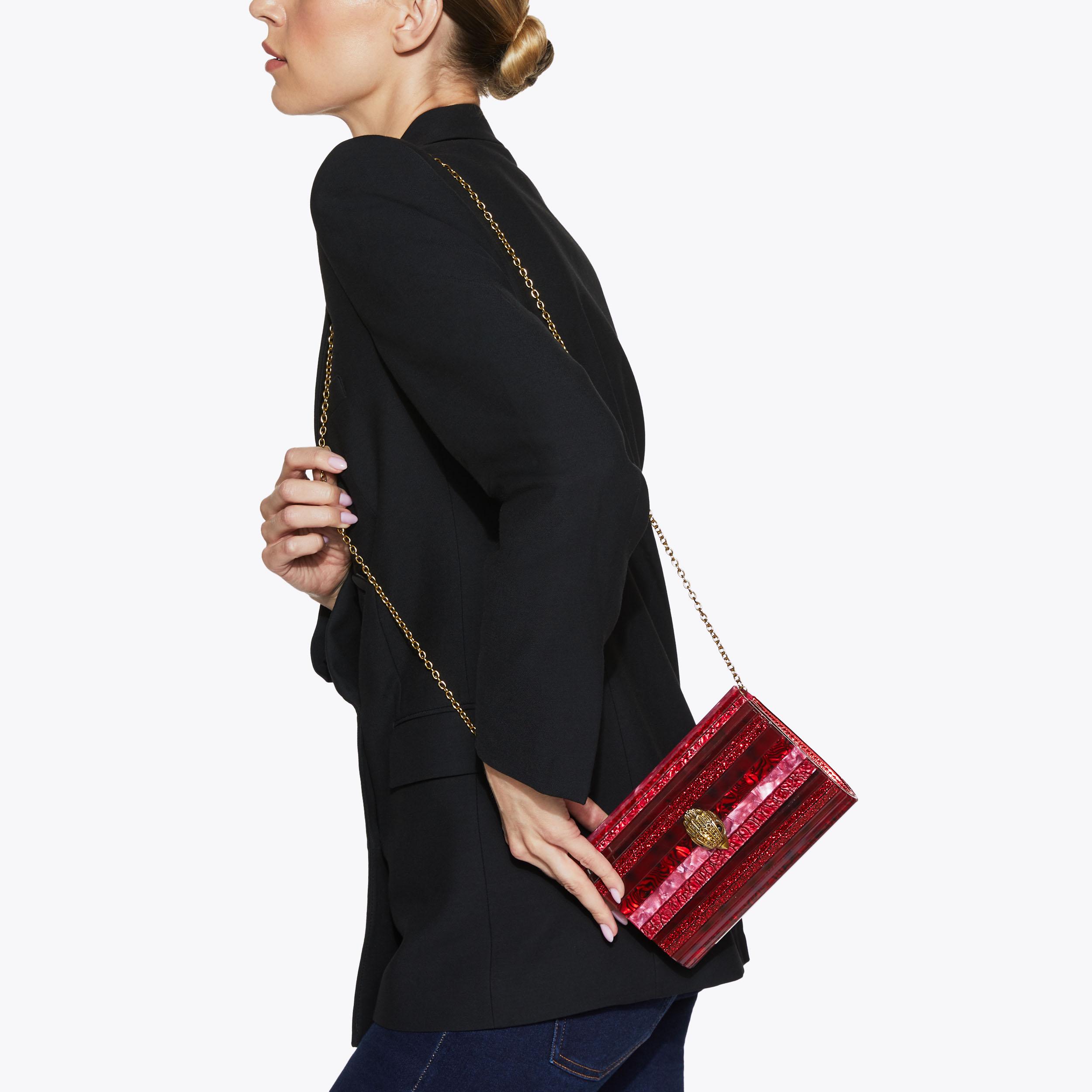 クラッチバッグ   PARTY EAGLE CLUTCH PARTY EAGLE CLUTCH Blue Clutch by KURT GEIGER LONDON