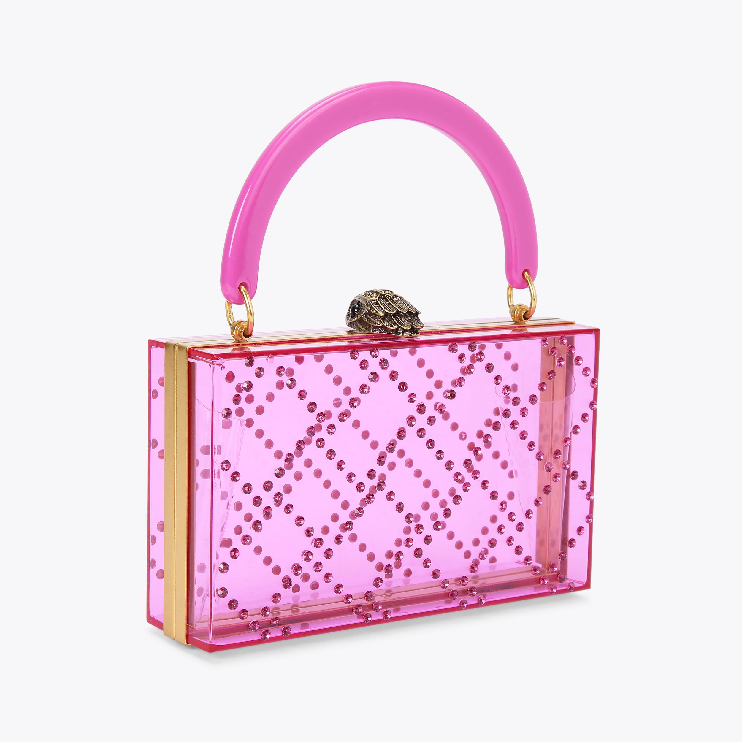 Pink box purse hotsell