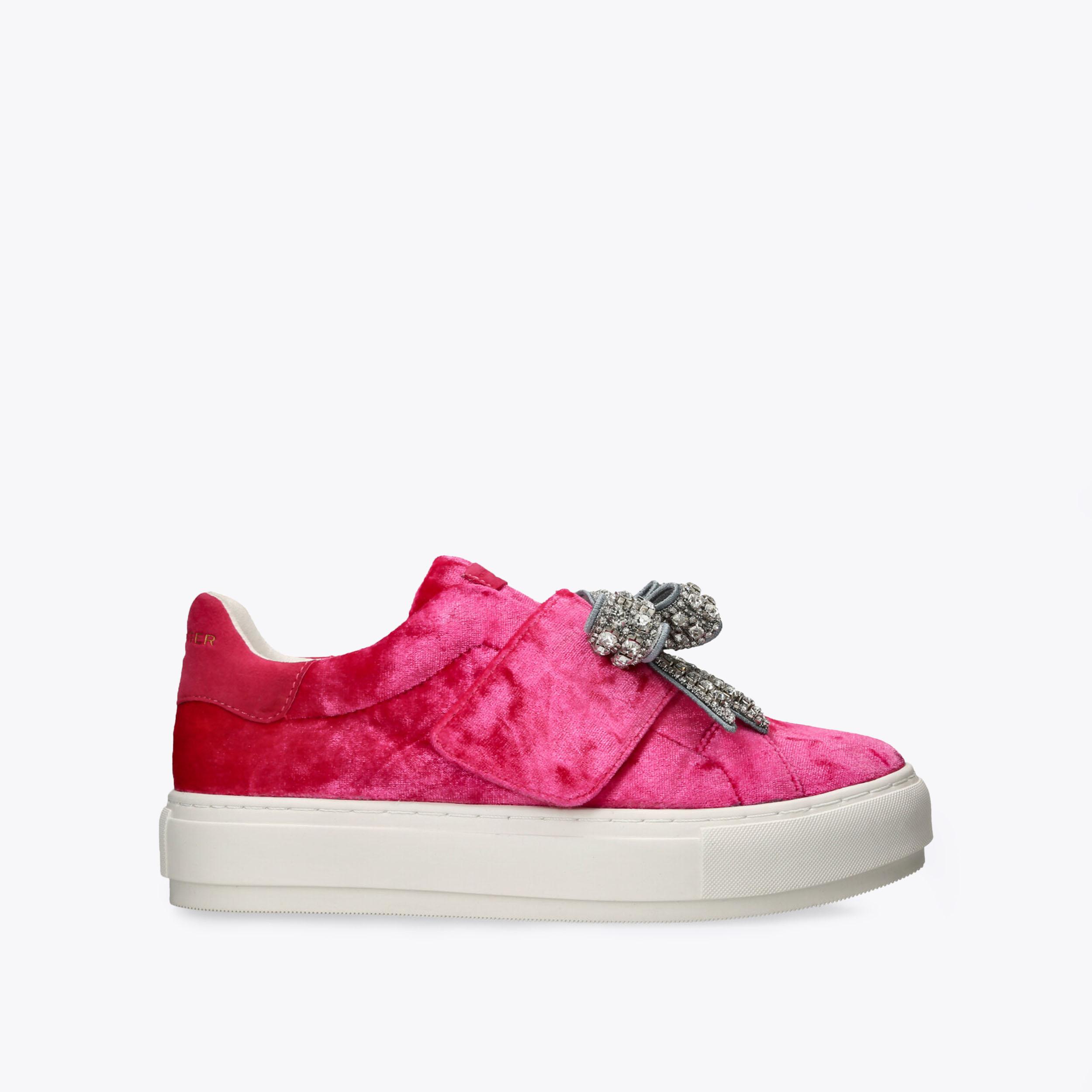 Carvela Kurt Geiger Lament Bling Sneakers in Pink