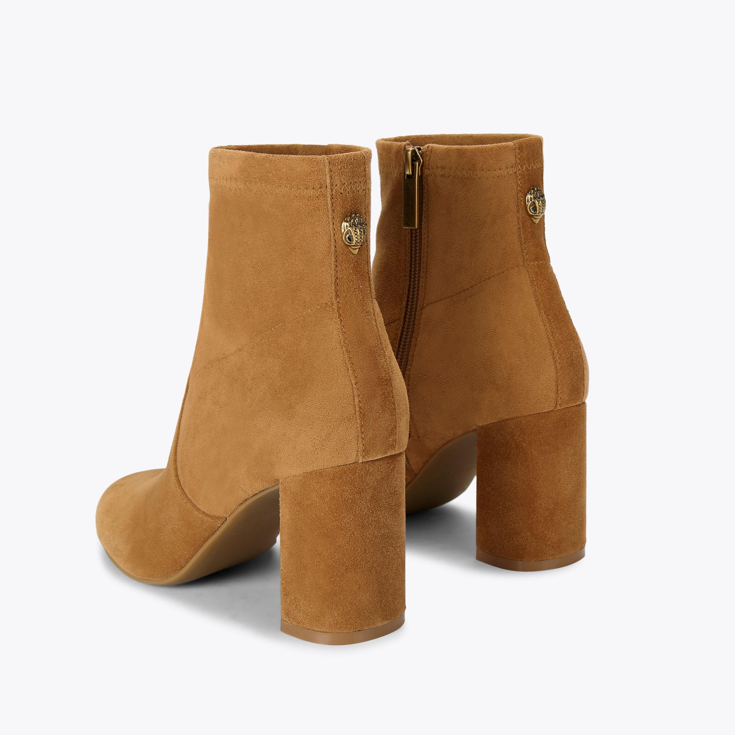 kurt geiger tan ankle boots