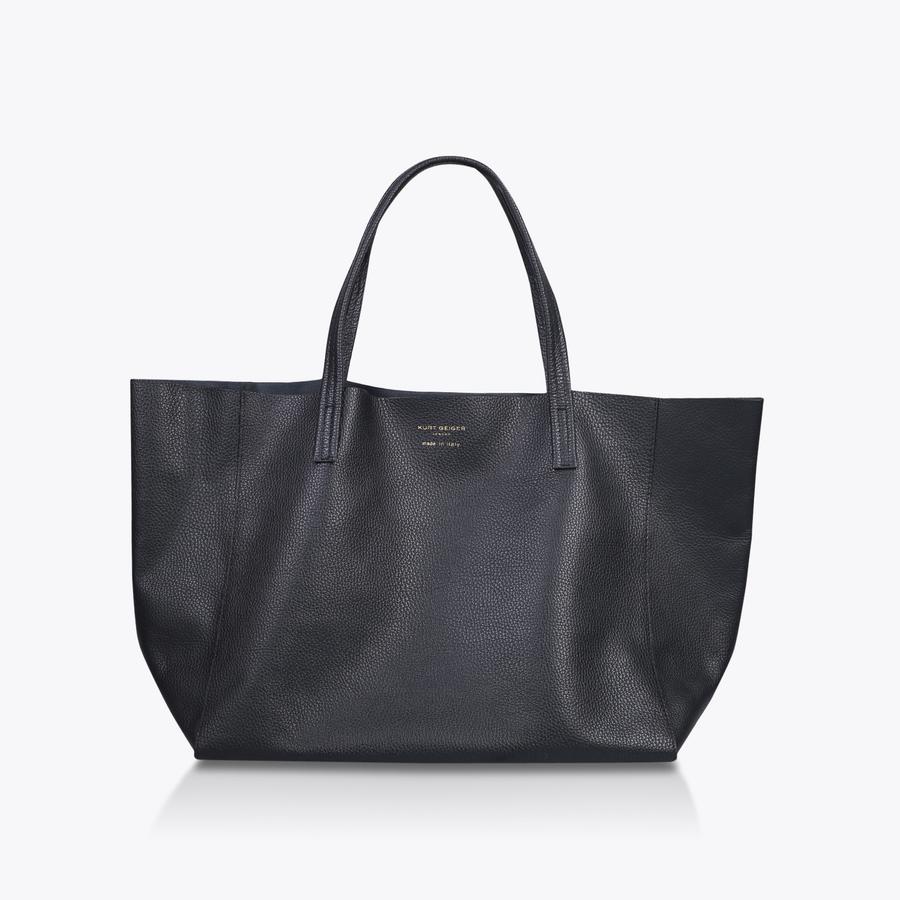 Violet leather tote kurt geiger london sale