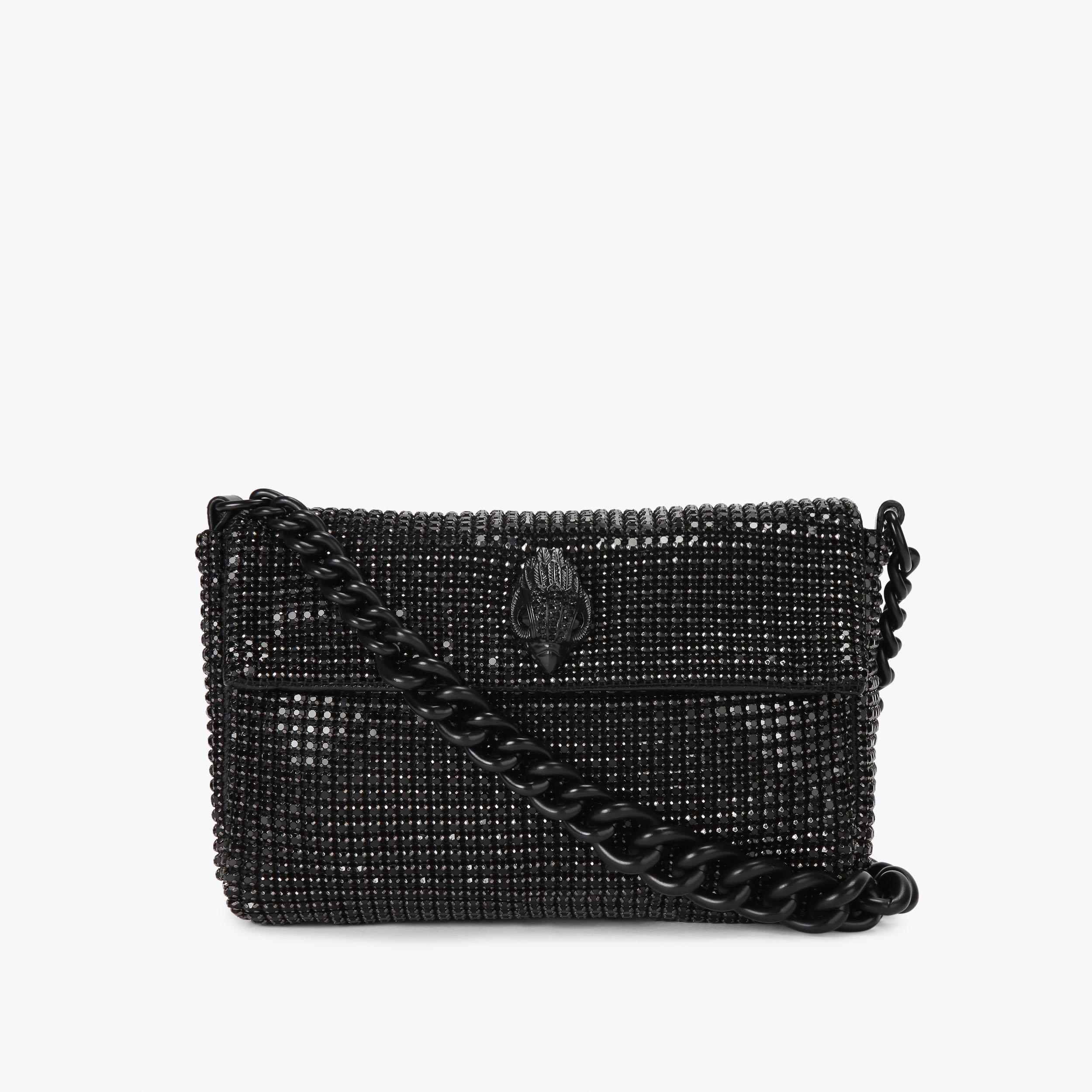 kurt geiger black clutch