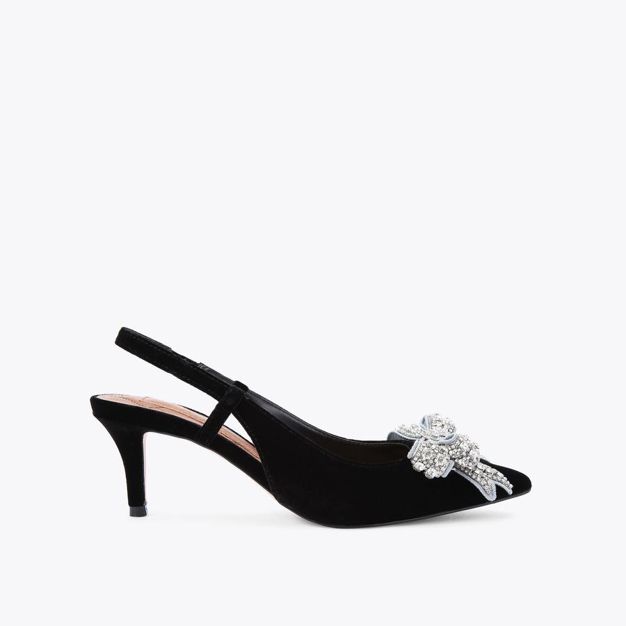 Belgravia Bow Sling Heels