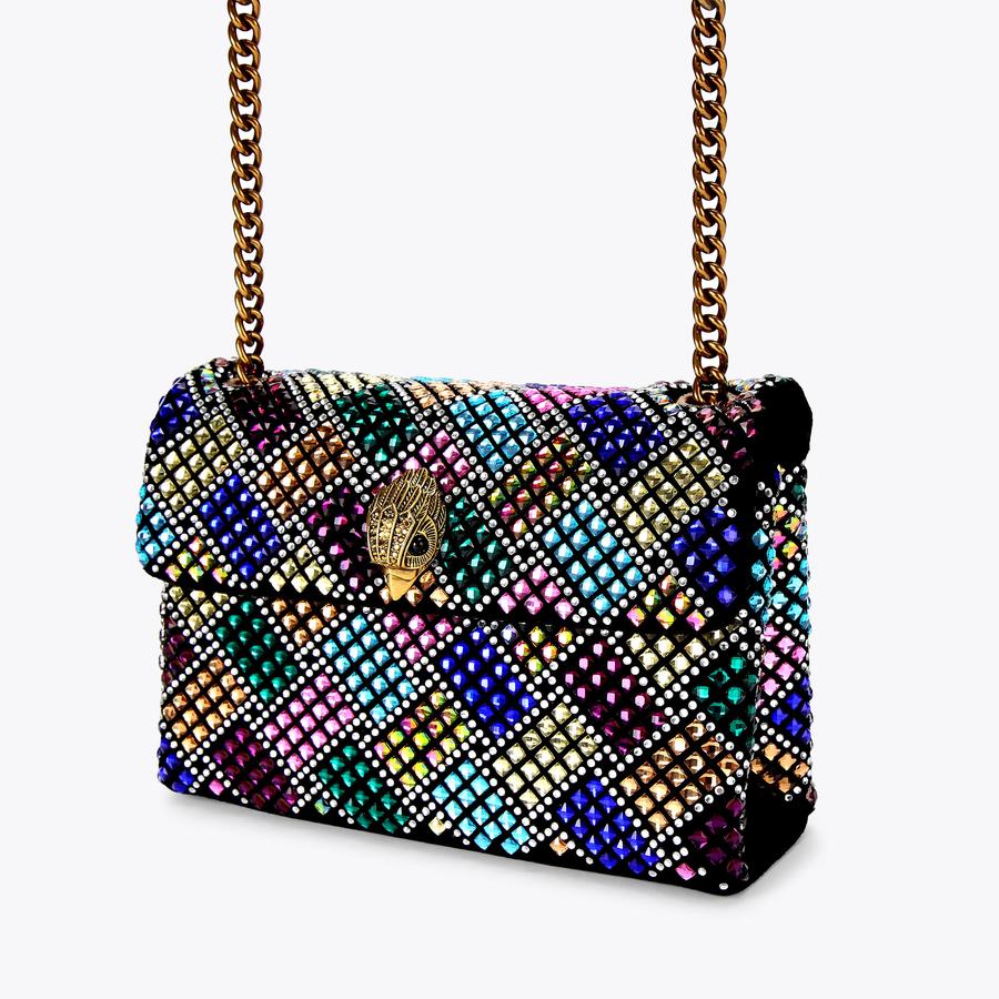 MD KENSINGTON BAG Sequin Shoulder Purse by KURT GEIGER LONDON display picture 3