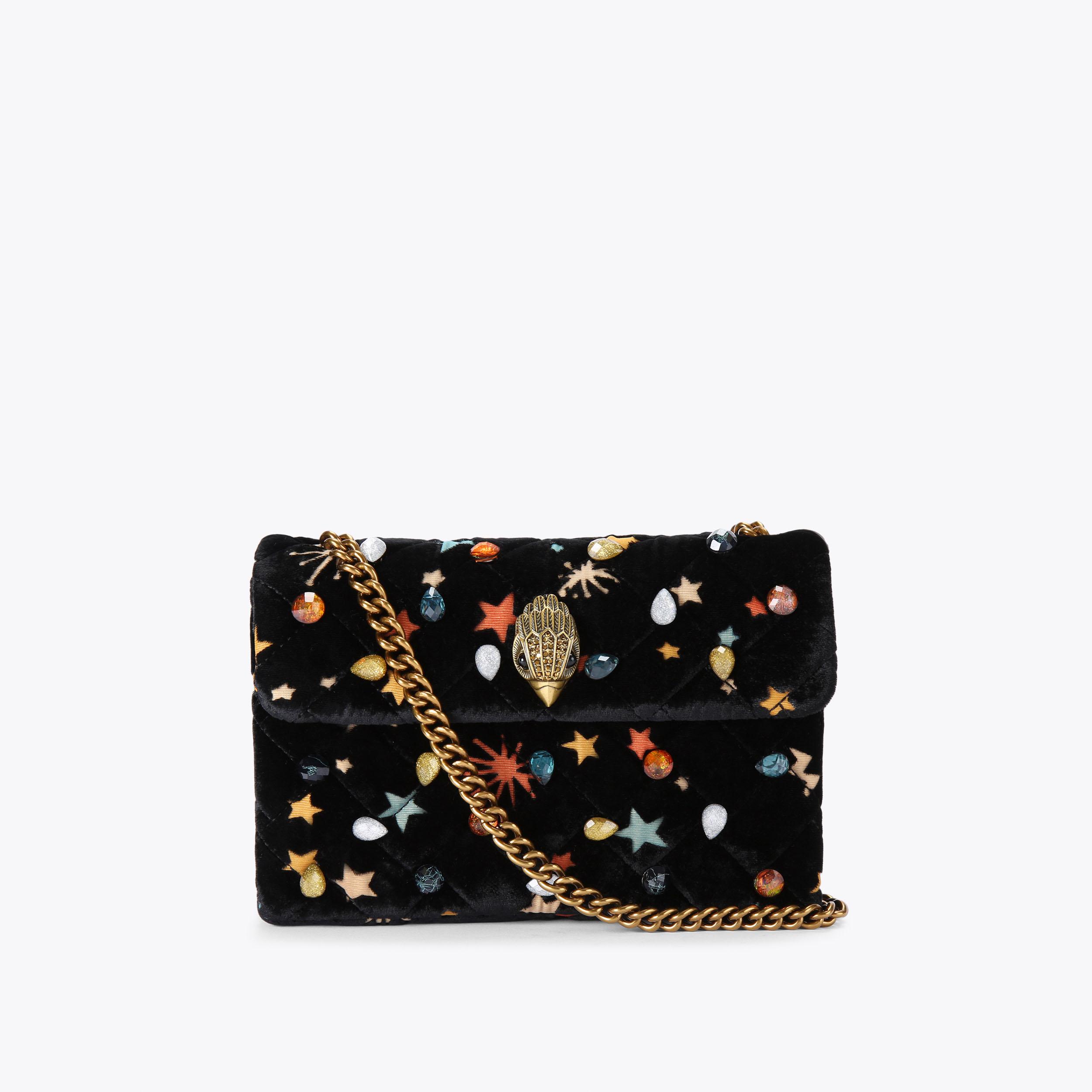 MD KENSINGTON CRYSTALS Star Printed Cross Body Purse by KURT