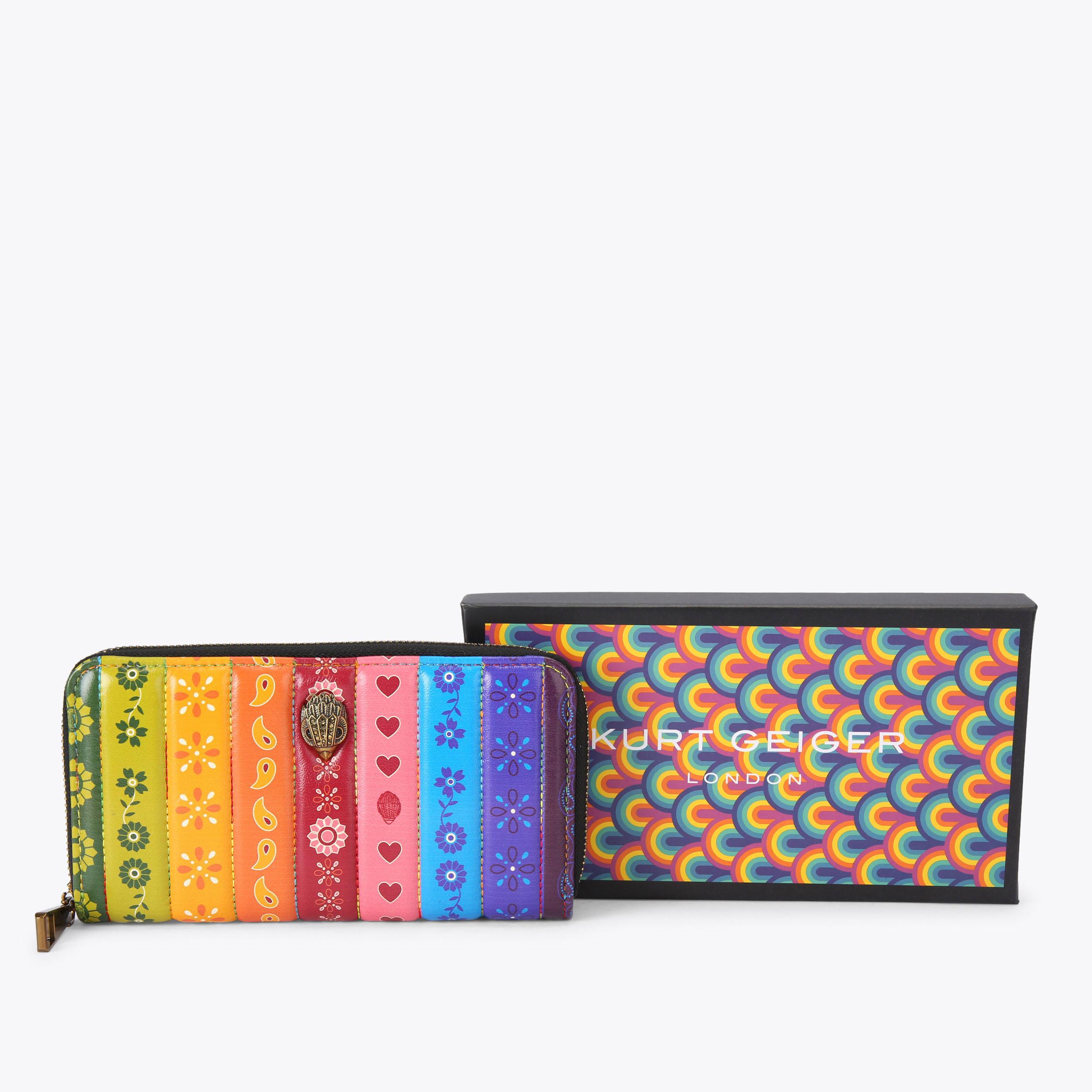Subculture Jewelry ウォレット　Wallet Kensington Rainbow Wallet | Zip Wallets | Kurt Geiger