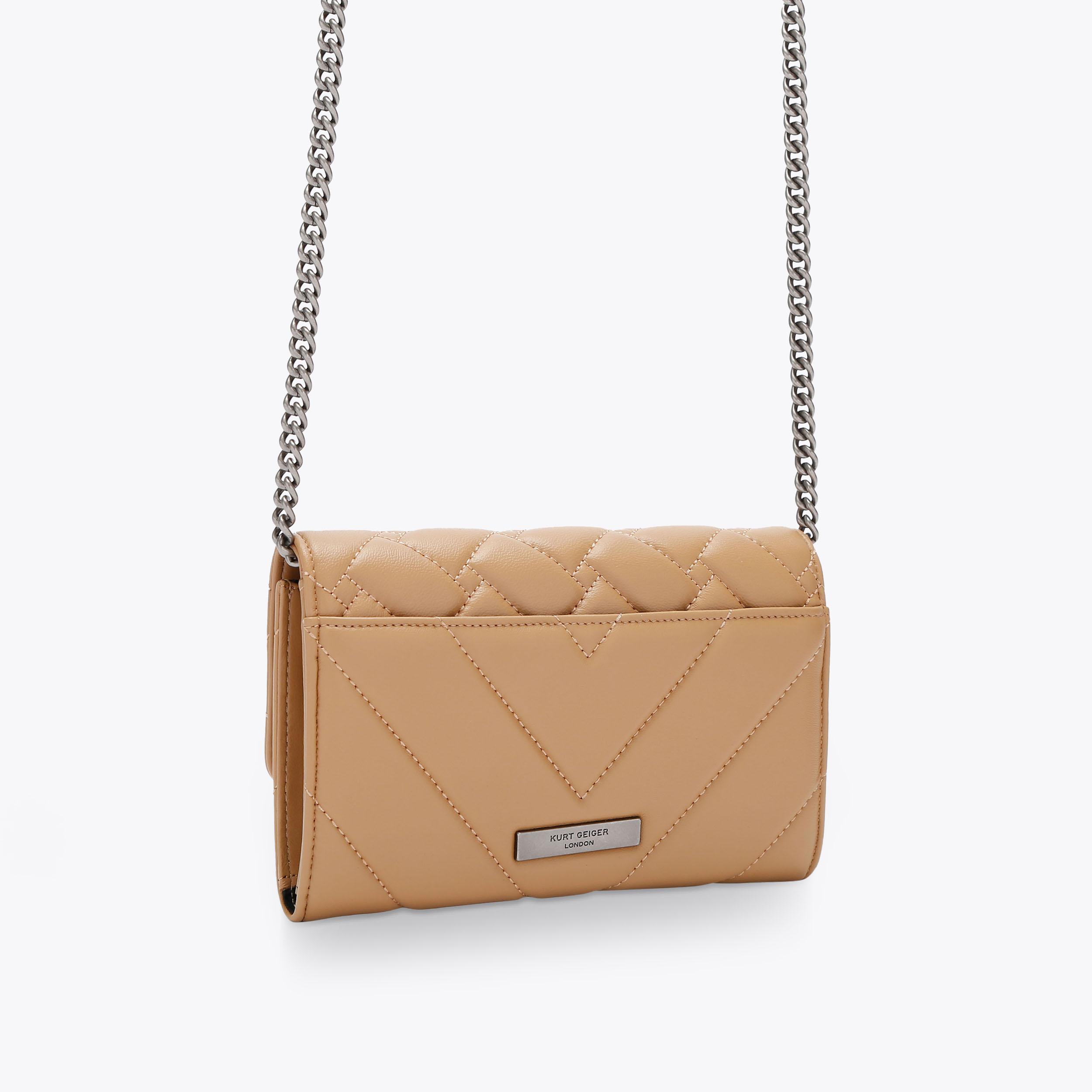 Kurt geiger camel kensington bag hot sale