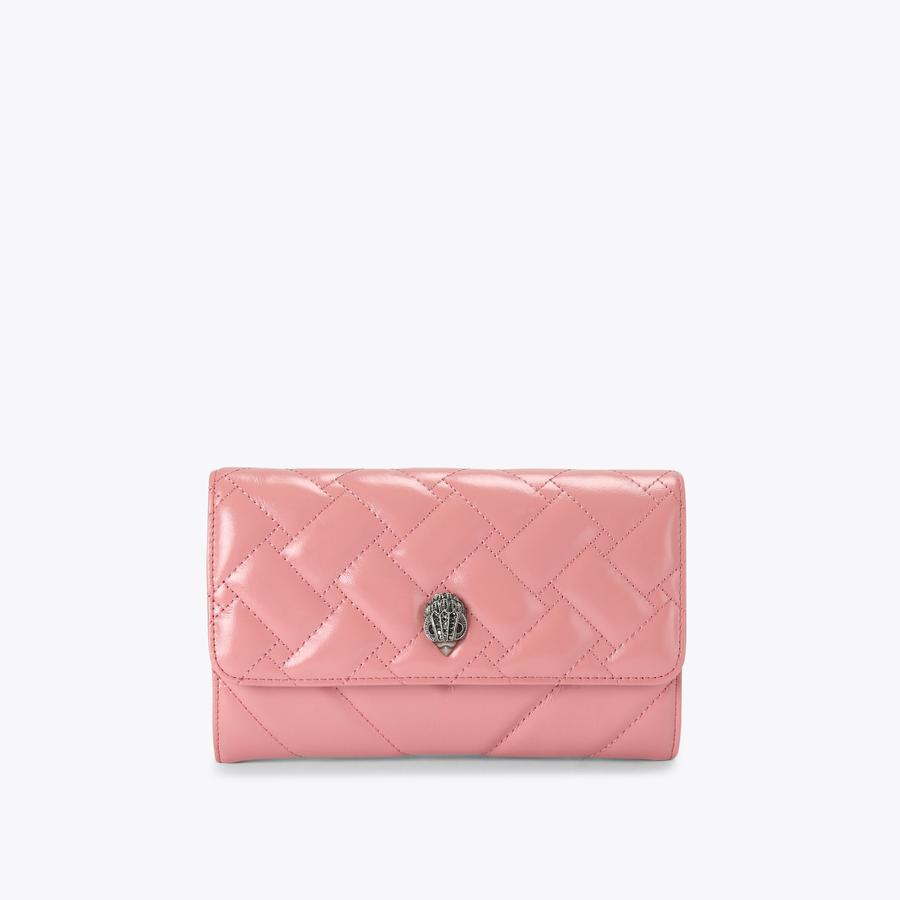 Kurt Geiger Pink Quilted Wallet 2024