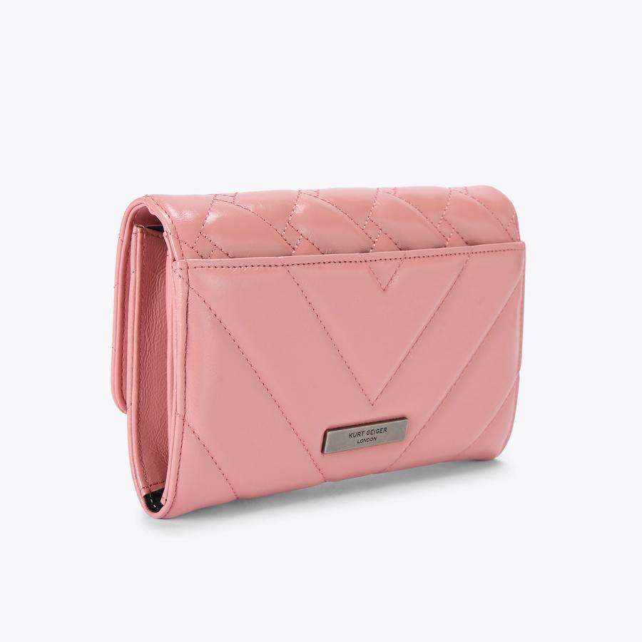 Kurt Geiger hotsell Pink Quilted Wallet