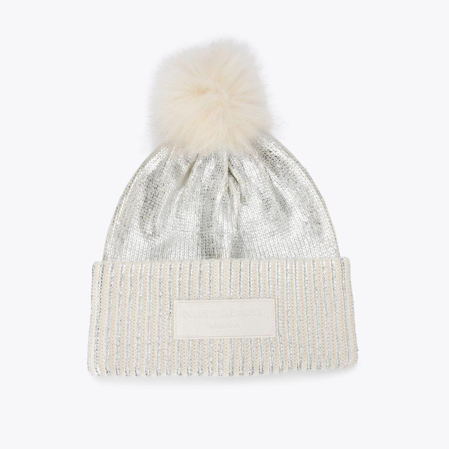 metallic-rib-beanie-silver-