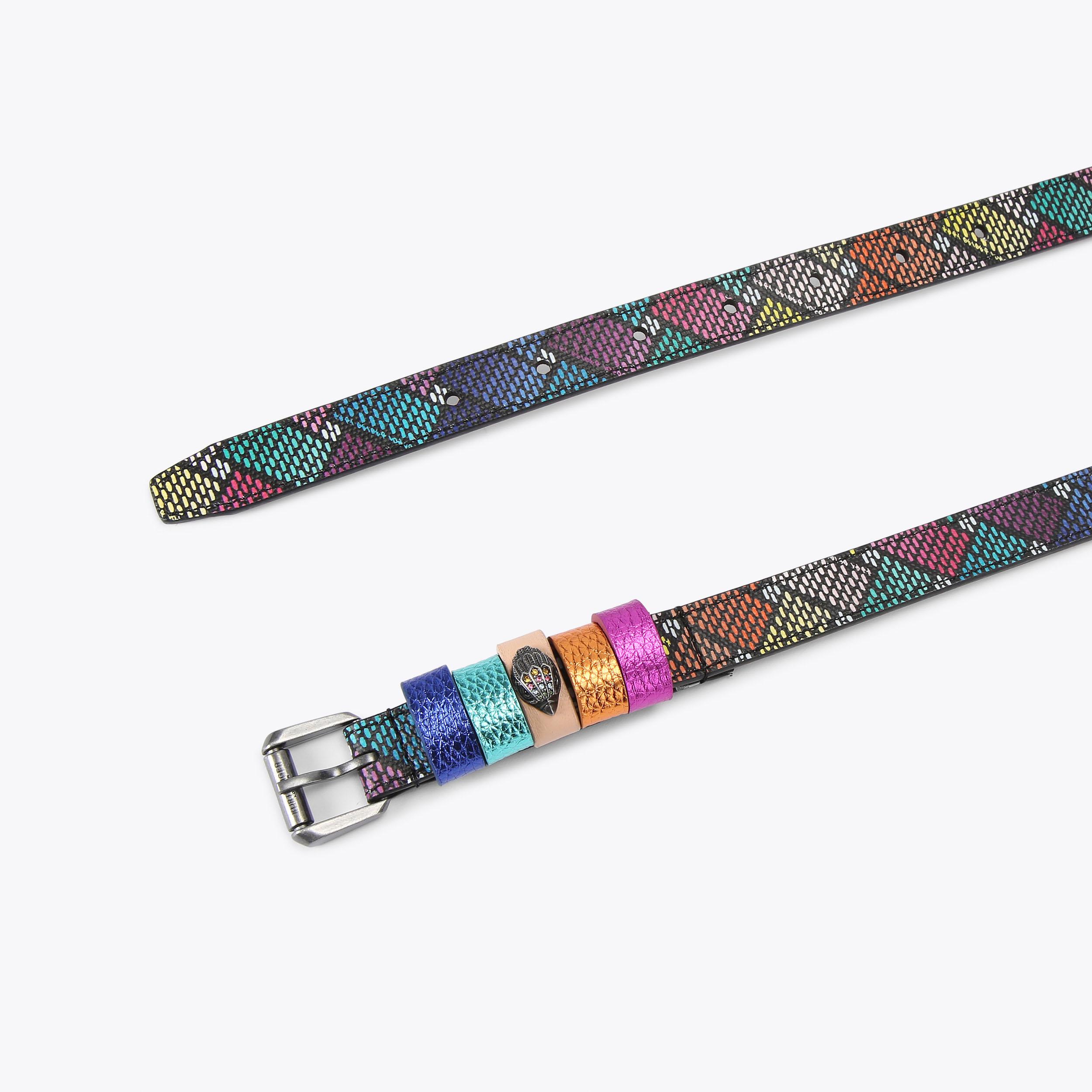 Kurt Geiger Multikeeper Belt Size S/M New Eagle Belt Reversible Leather Belt | Kurt Geiger main image 2