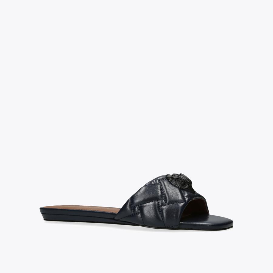 KENSINGTON FLAT SANDAL Slip On Flat Sandal by KURT GEIGER LONDON