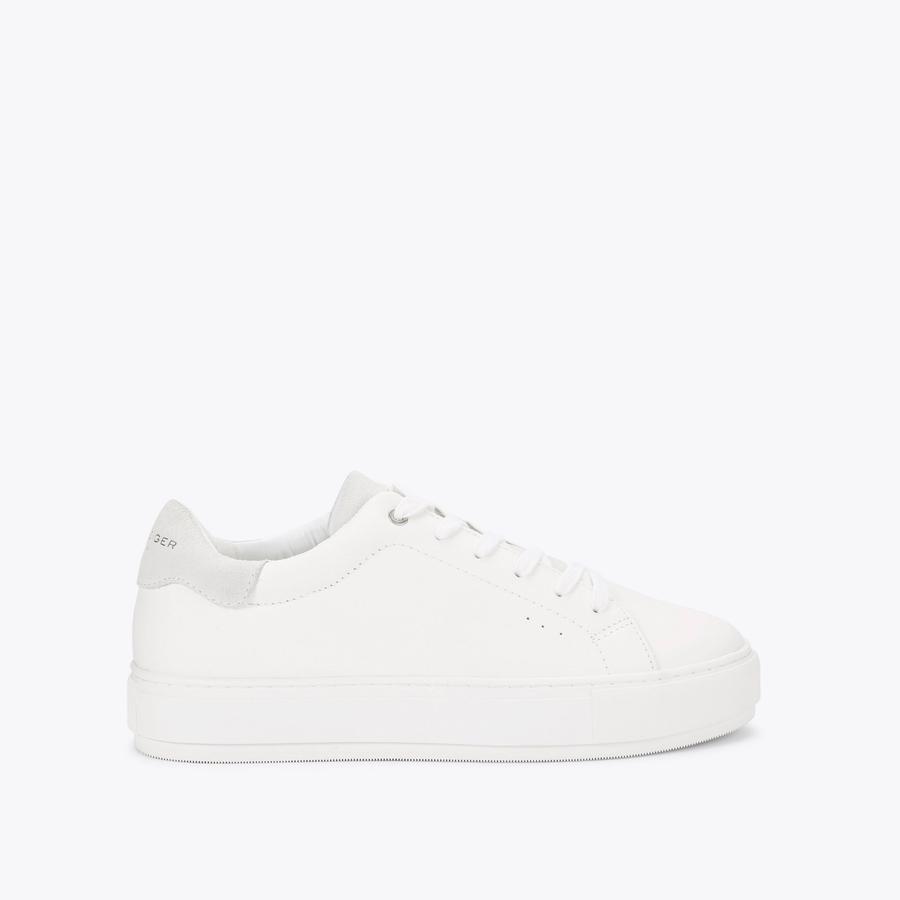 定率割引 往復 Leather White LANEY2 Chunky LONDON GEIGER KURT by Sneakers 靴