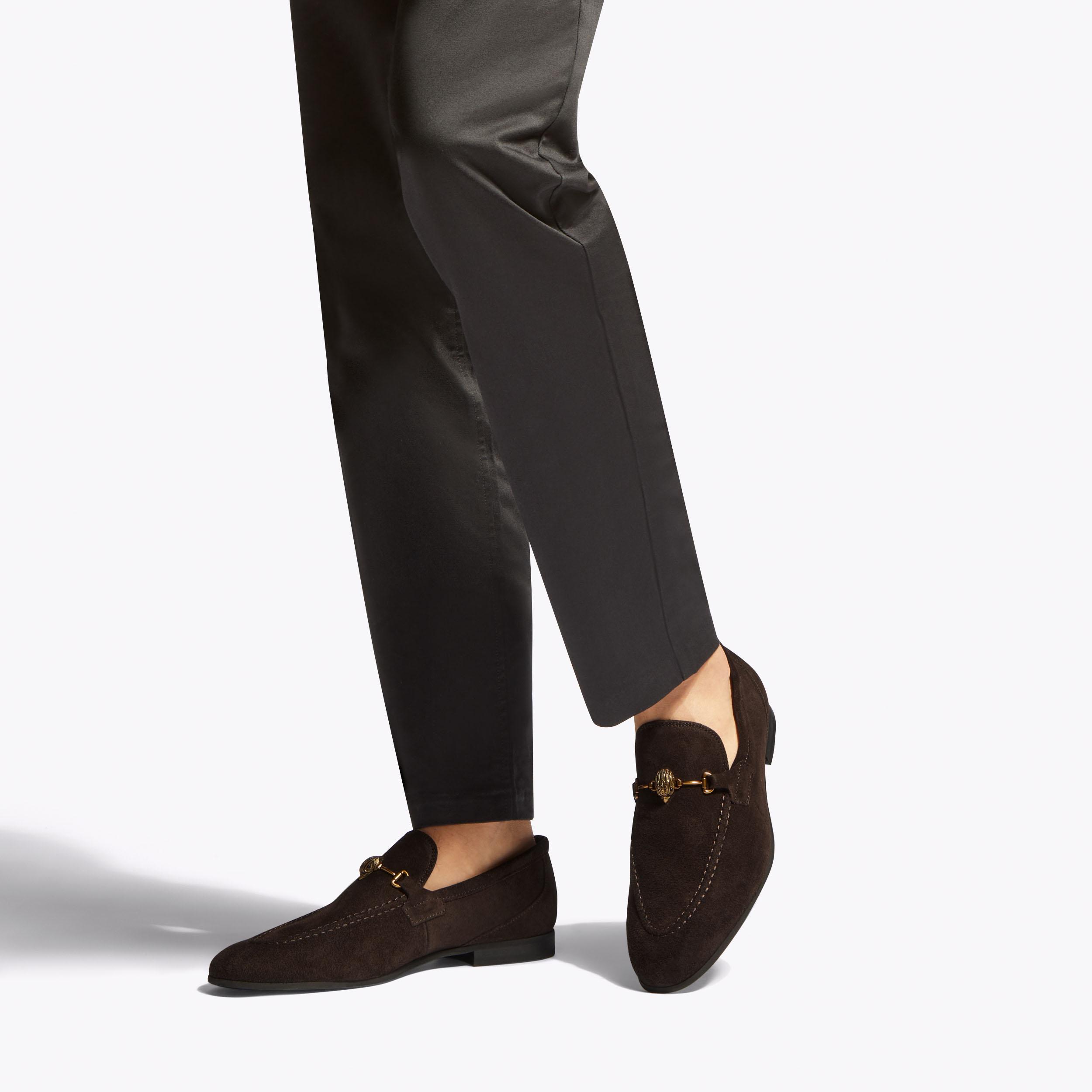 Kurt Geiger ALISTAIR brown leather loafers ALISTAIR Brown Leather Loafer by KURT GEIGER LONDON main image 3