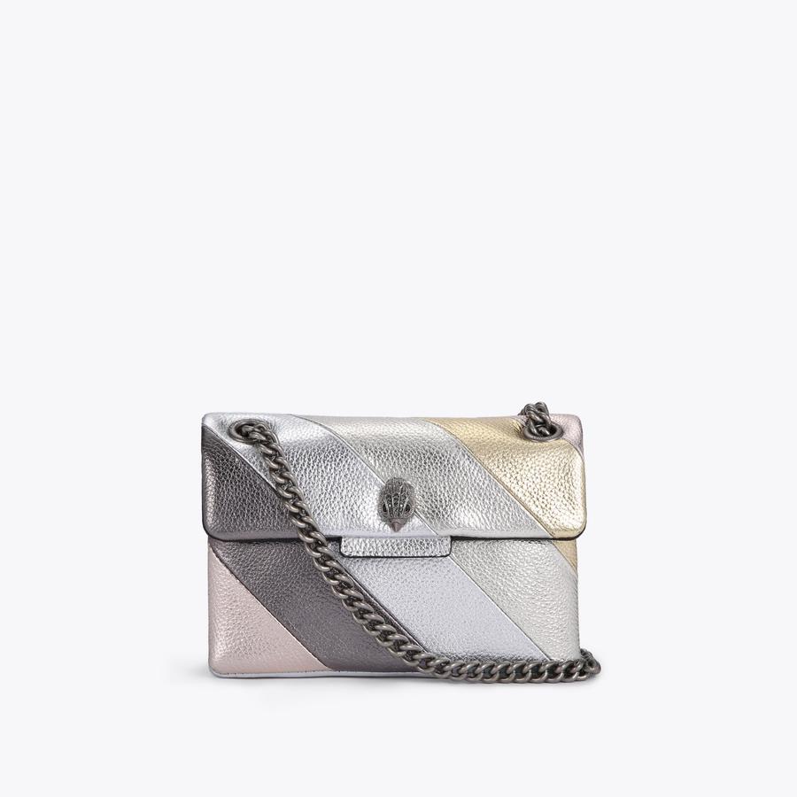 On sale Kurt Greiger Brixton Metallic Envelope Bag