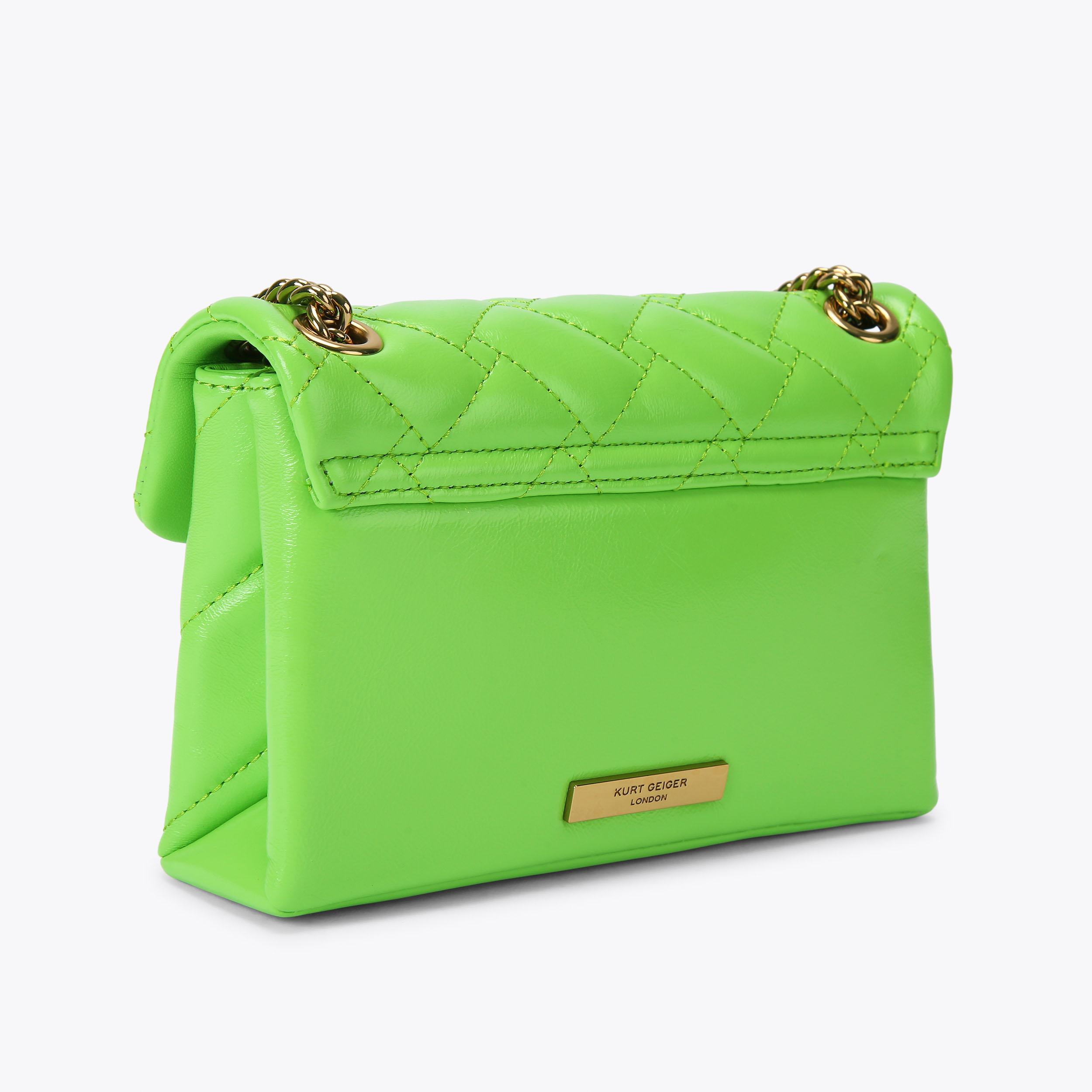 Lime green mini purse sale