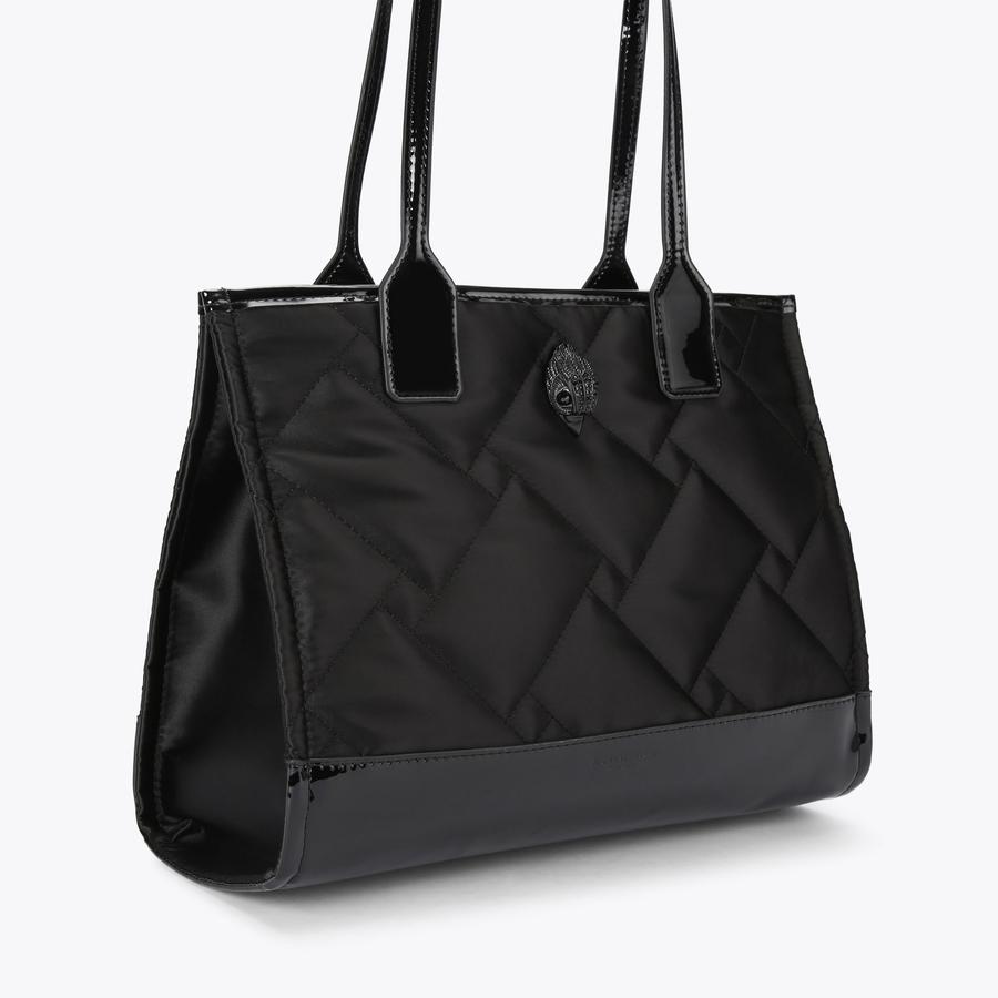 RECYCLED MULTI CROSS BODY Black Recycled Nylon Cross Body