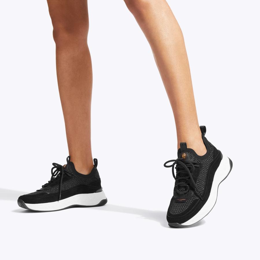 Kurt Geiger women’s Black Athletic Shoes with White Sole Women main image 3