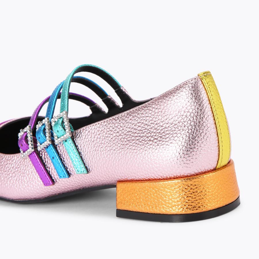 Rainbow mary jane shoes online