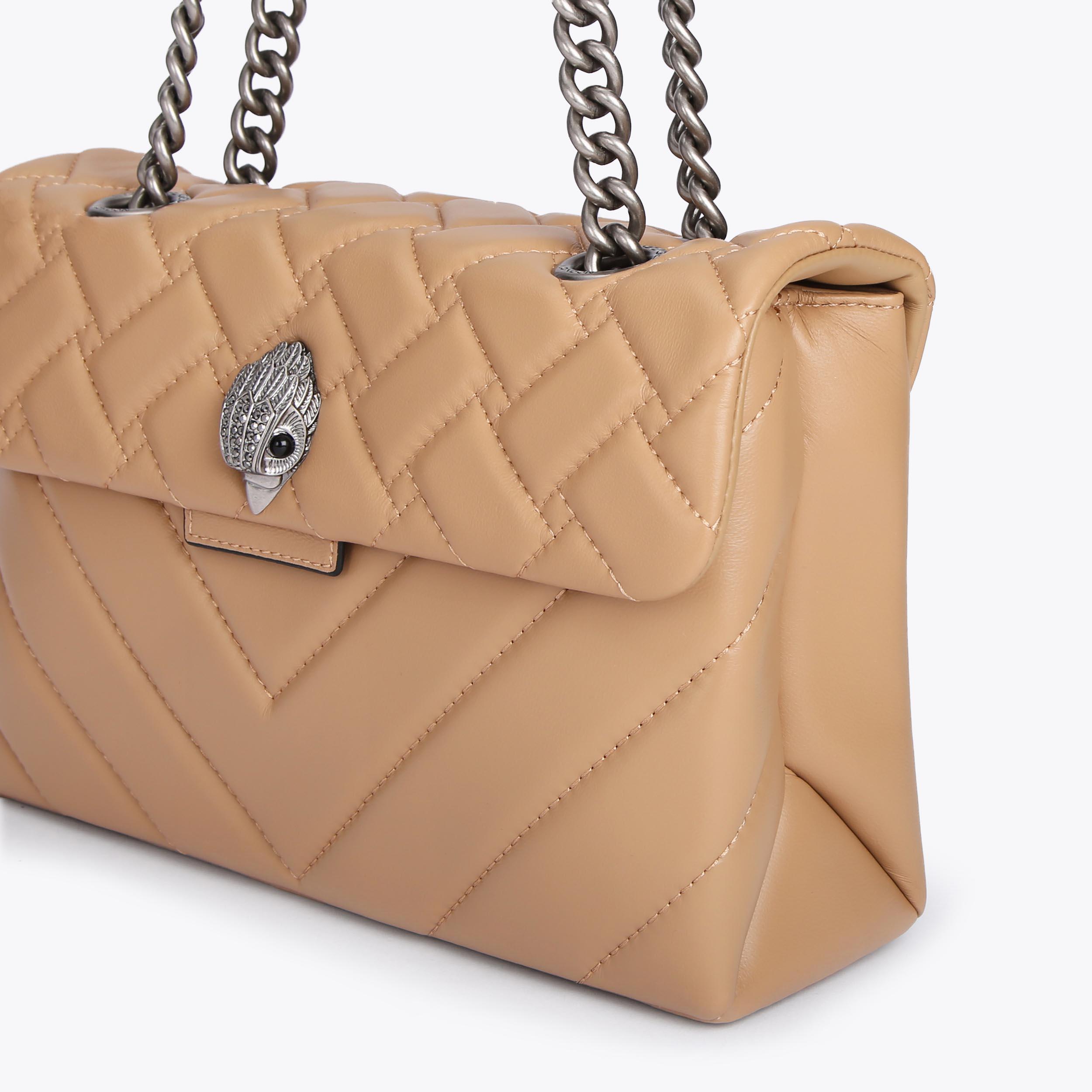 kurt geiger camel kensington bag