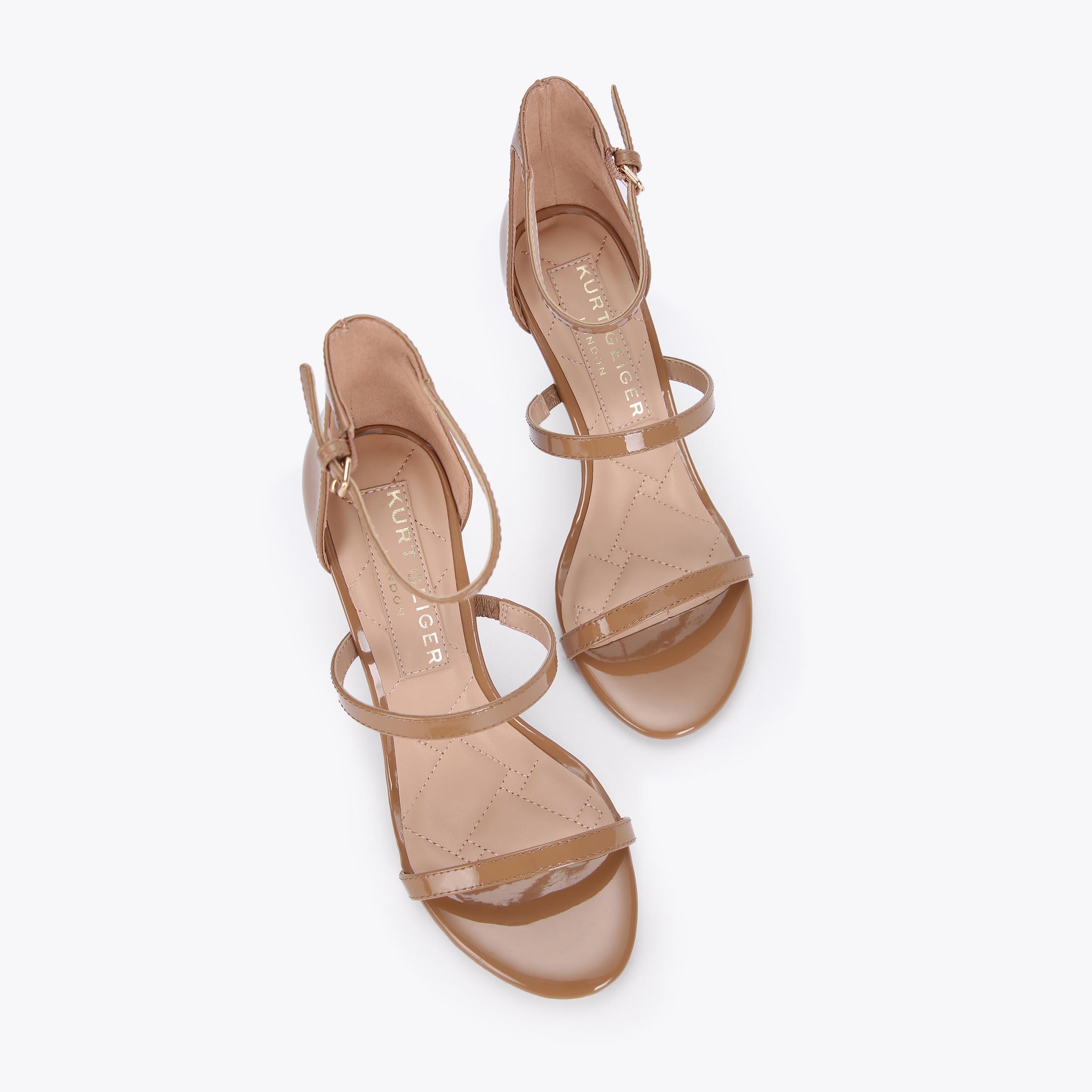 Park lane outlet block heeled sandals