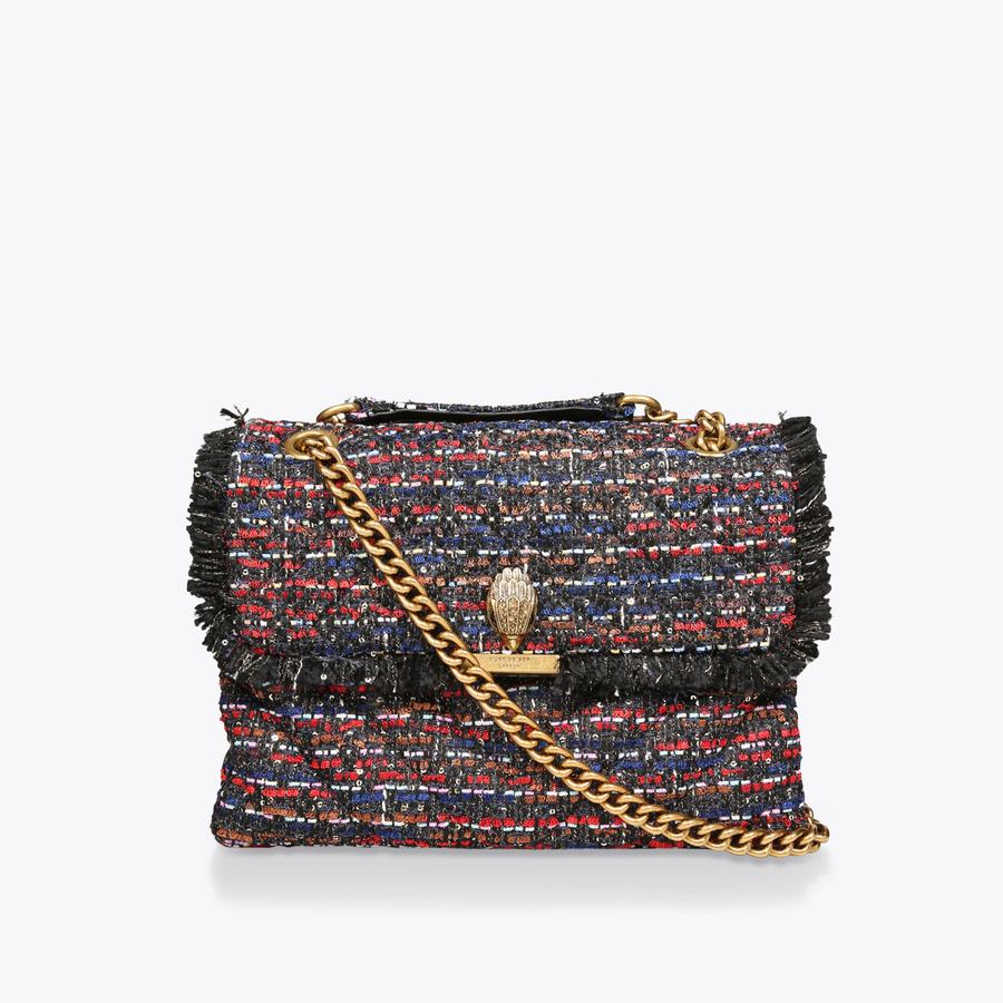 Kensington X Tweed Shoulder Bag KURT good GEIGER LONDON